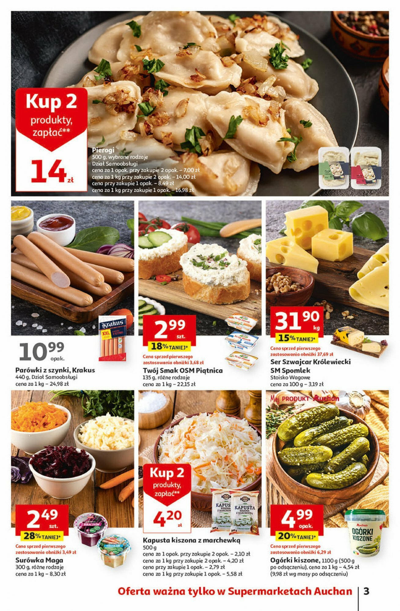 Auchan Hipermarkety Gazetka ważna od 02.11.2023 do 08.11.2023 strona 3