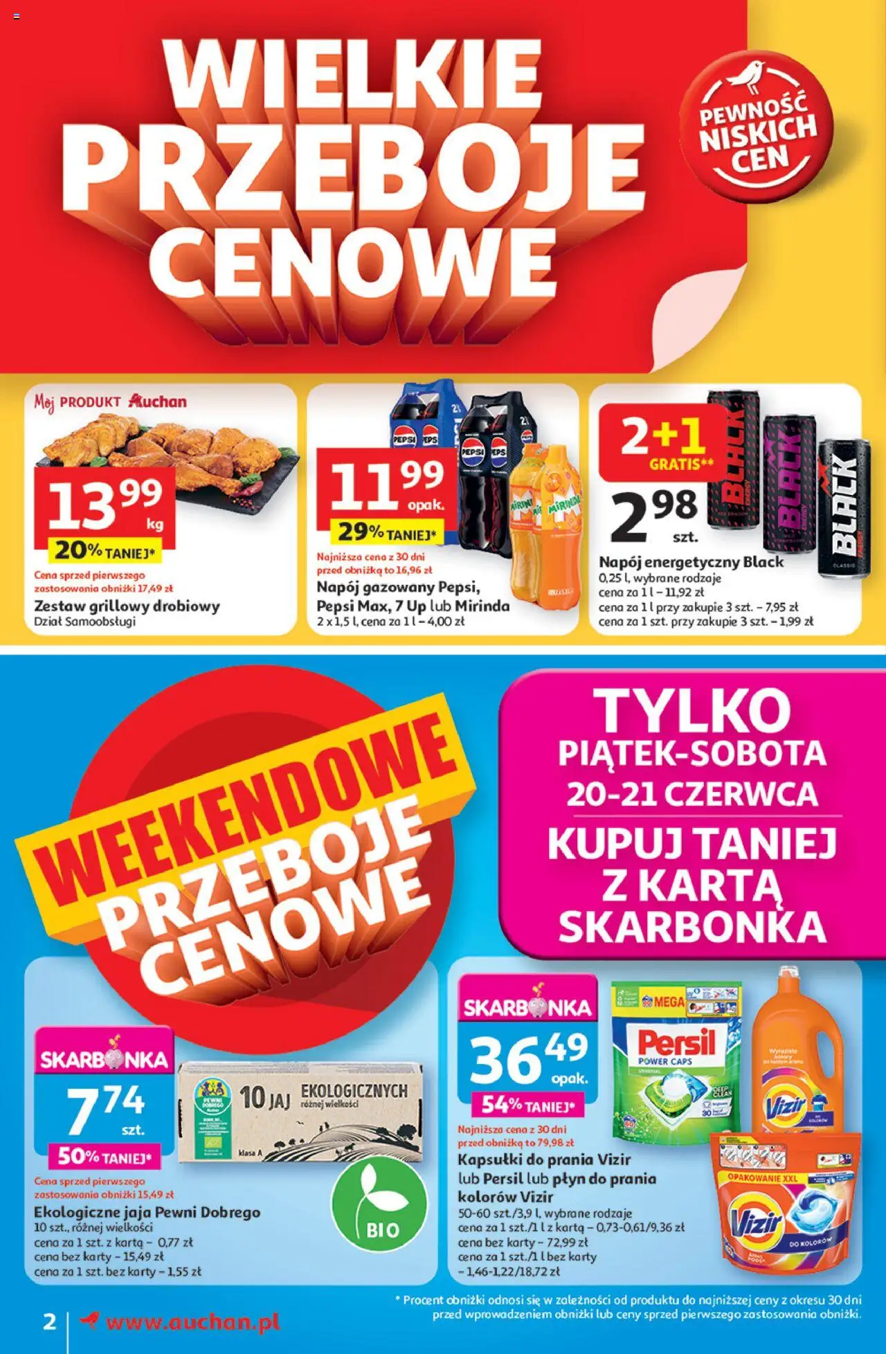 Auchan Jak Pragnę Lata Gazetka ważna od  20.06.2025 do 25.06.2025 strona 2