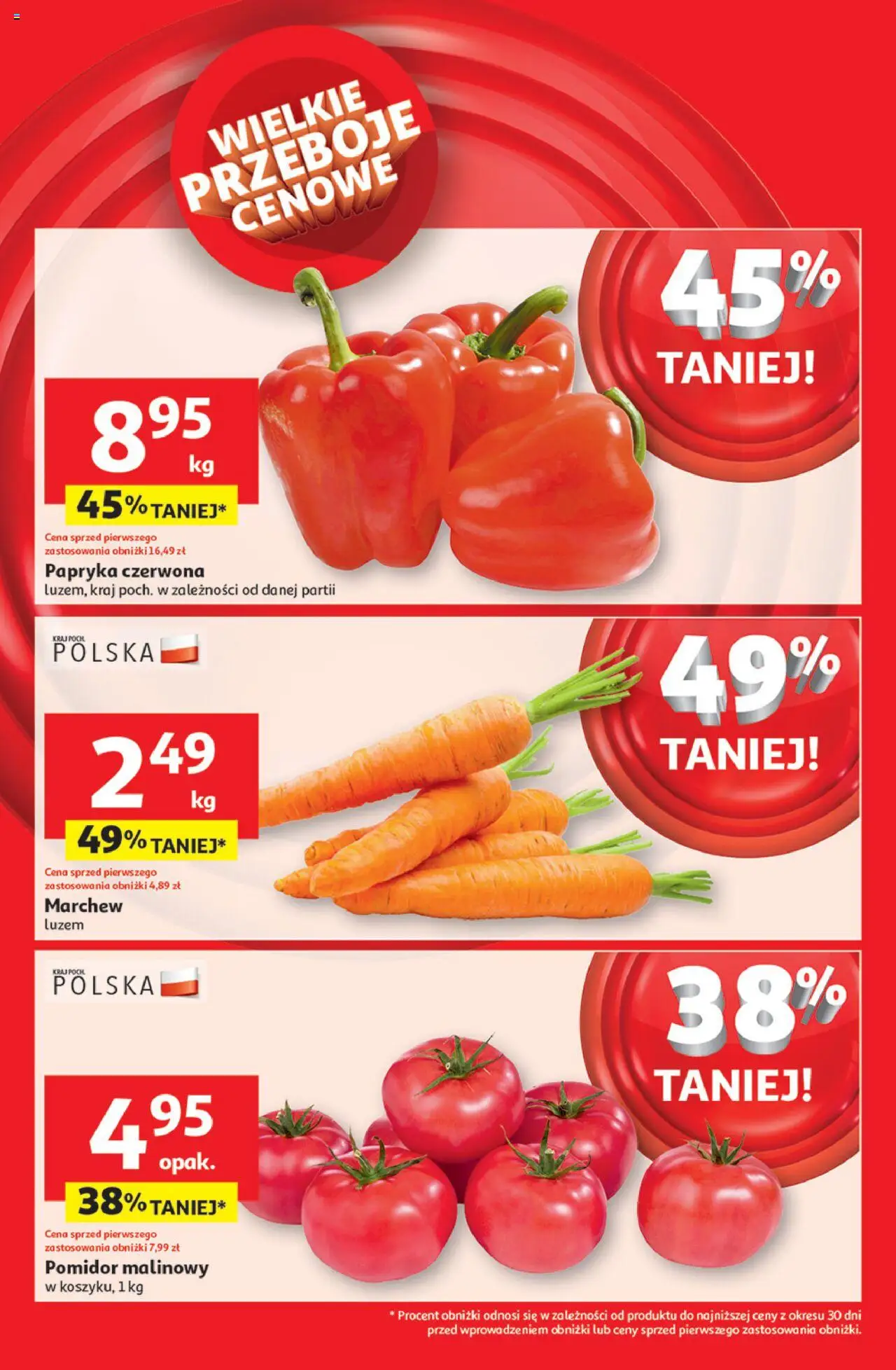 Auchan Jak Pragnę Lata Gazetka ważna od  20.06.2025 do 25.06.2025 strona 4