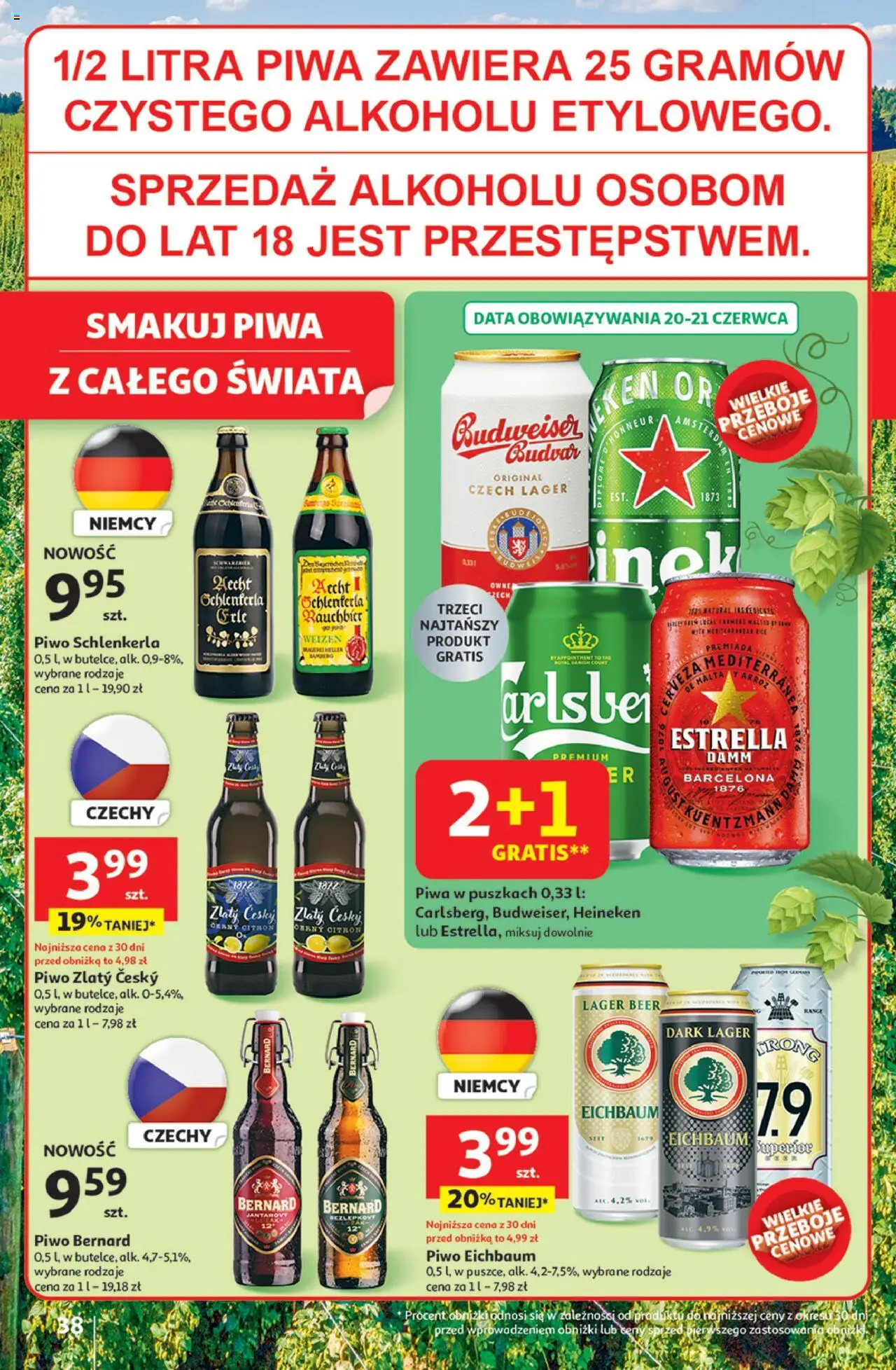 Auchan Jak Pragnę Lata Hipermarket Gazetka  ważna od 20.06.2025 do 25.06.2025 strona 40