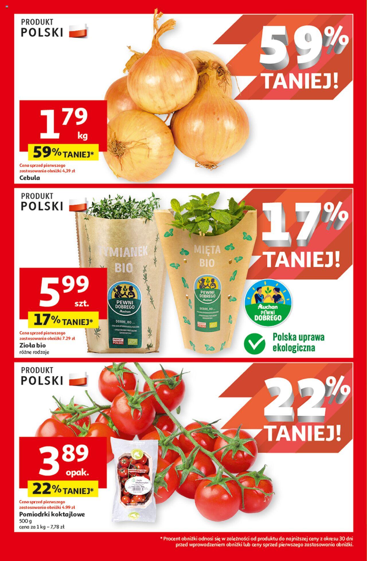 Auchan Jeszcze Lepsze Ceny Gazetka ważna od 01.08.2024 do 07.08.2024 strona 4