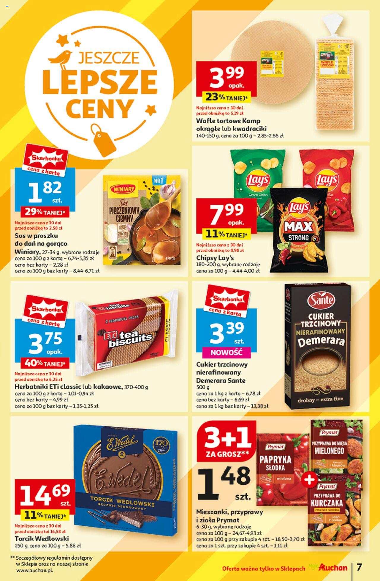 Auchan Jeszcze Lepsze Ceny Gazetka ważna od 01.08.2024 do 07.08.2024 strona 9