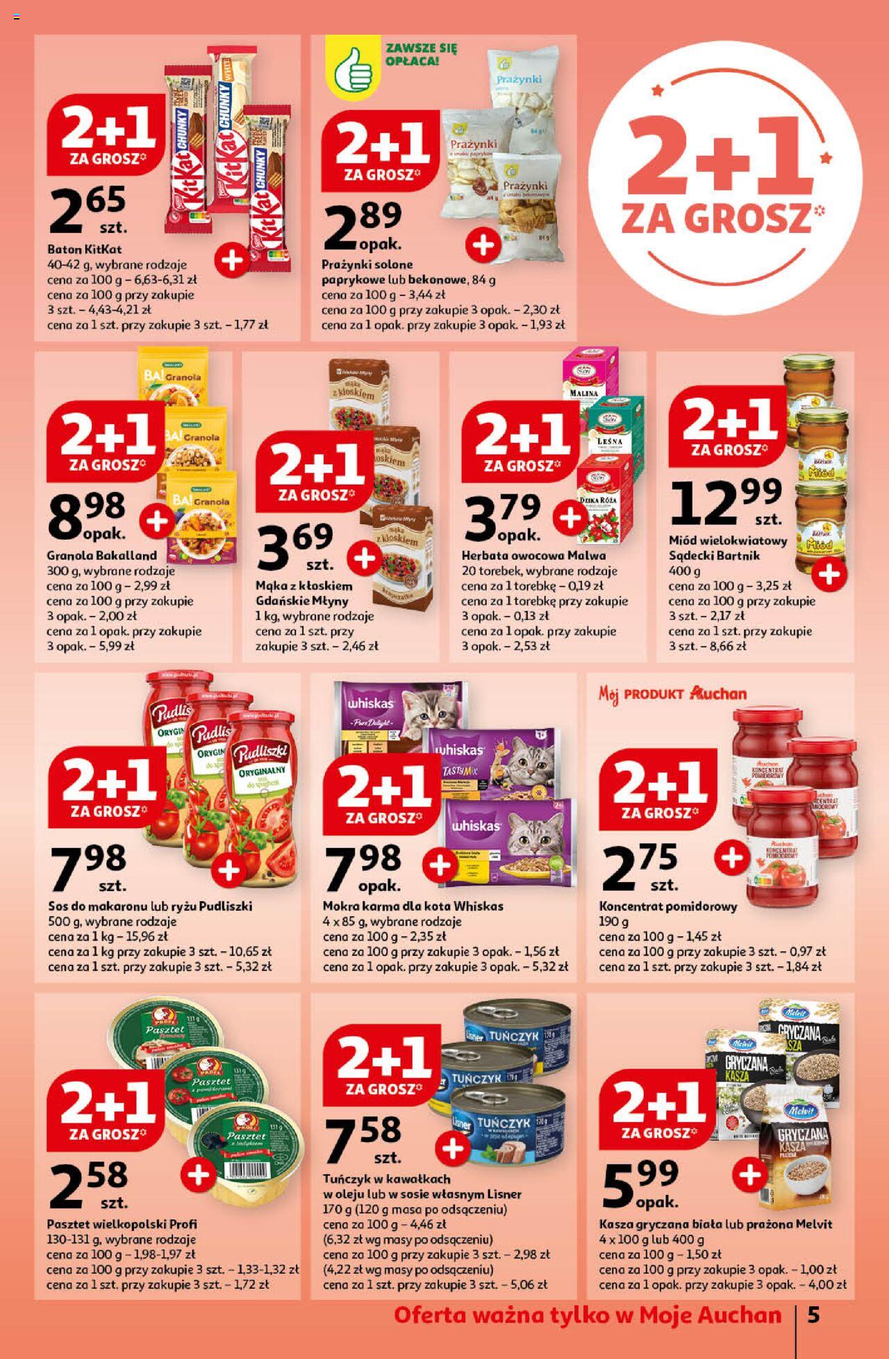 Auchan Jeszcze Lepsze Ceny Gazetka ważna od 16.08.2024 d 21.08.2024 strona 7