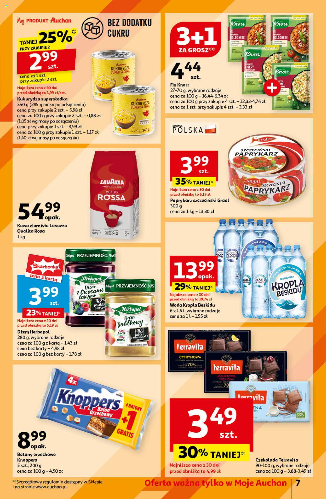 Auchan Jeszcze Lepsze Ceny Gazetka ważna od 16.08.2024 d 21.08.2024 strona 9