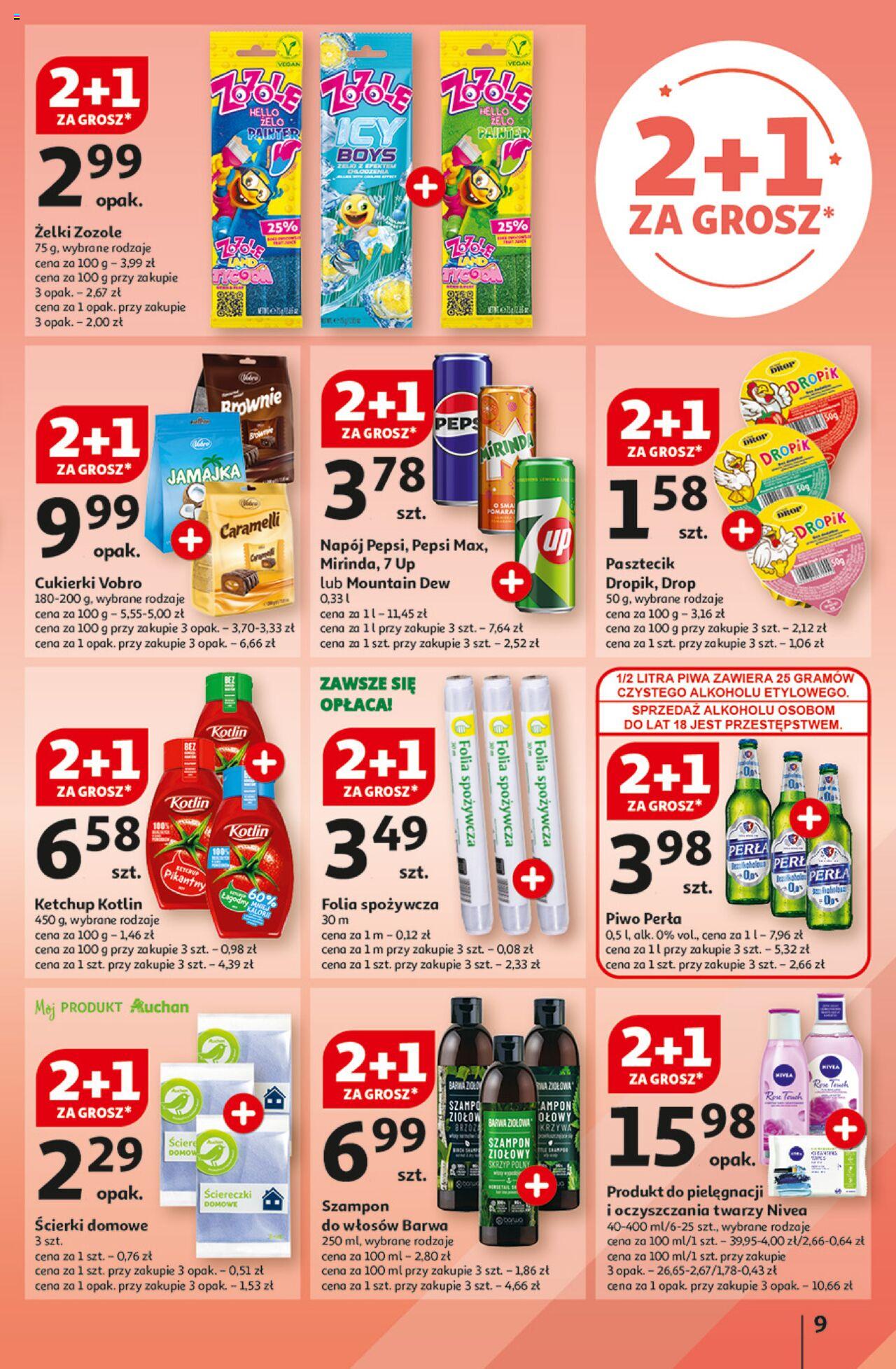 Auchan Jeszcze Lepsze Ceny Hipermarket Gazetka ważna od 01.08.2024 do 07.08.2024 strona 11