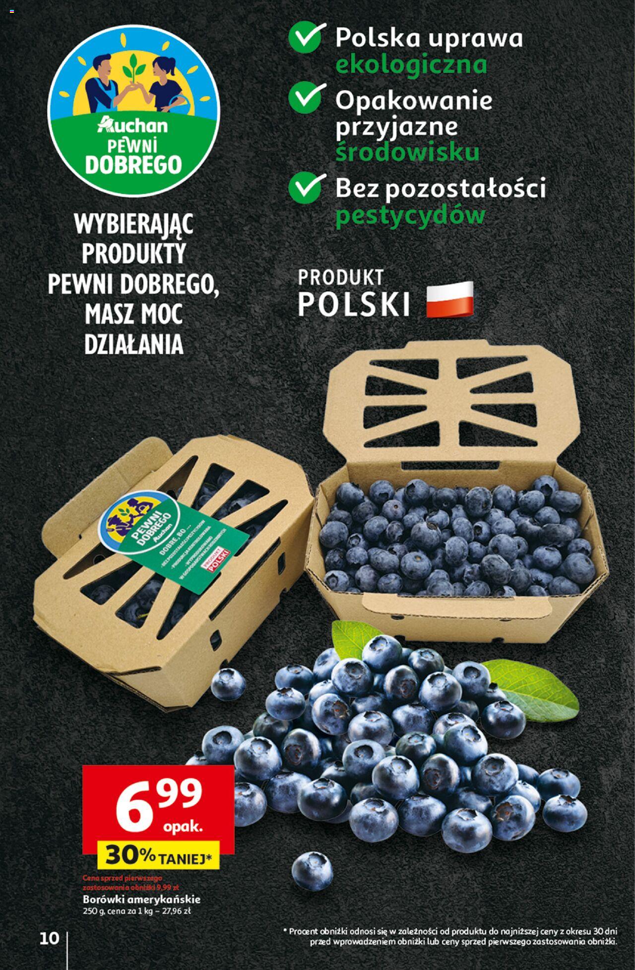 Auchan Jeszcze Lepsze Ceny Hipermarket Gazetka ważna od 01.08.2024 do 07.08.2024 strona 12