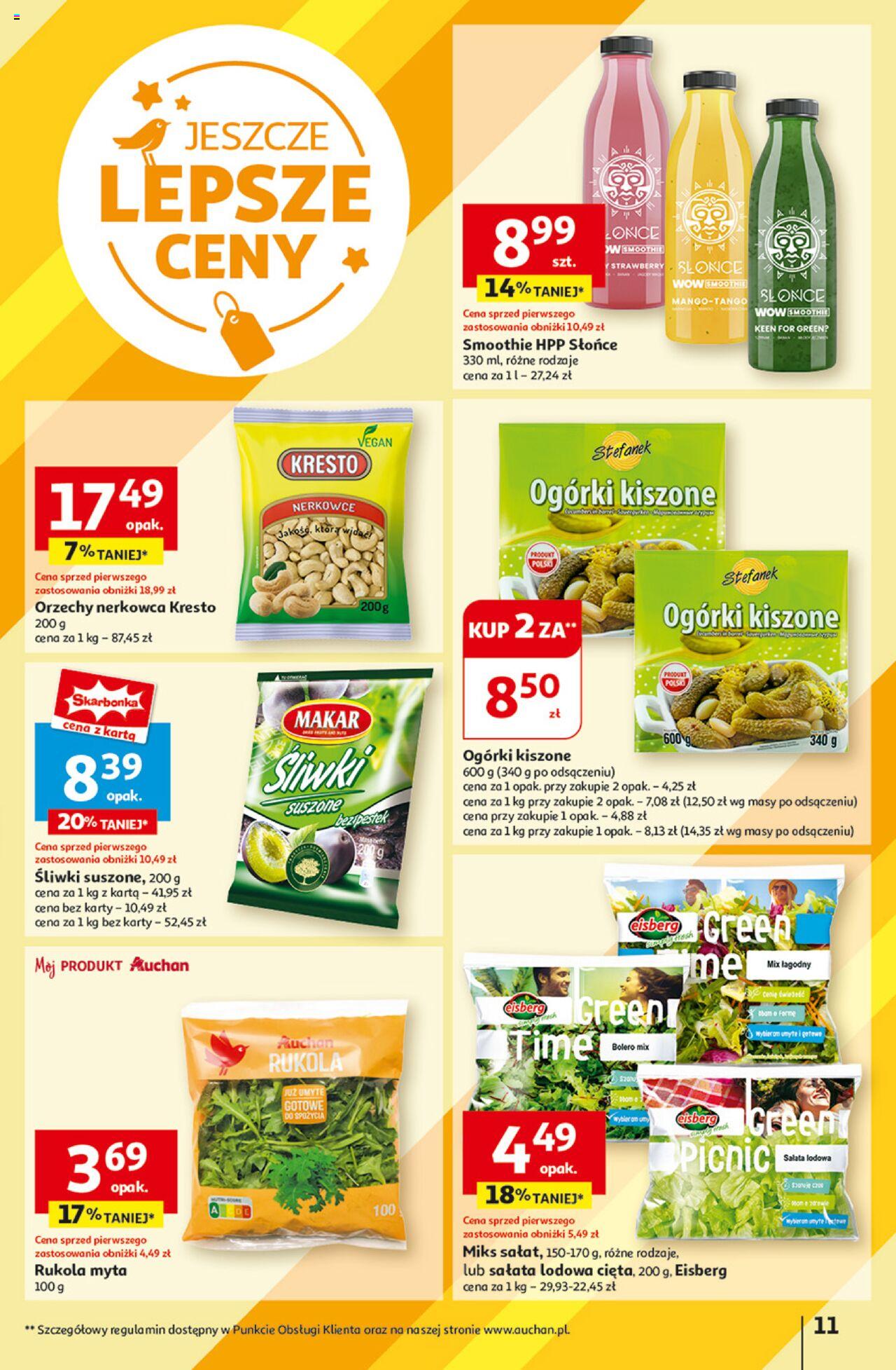 Auchan Jeszcze Lepsze Ceny Hipermarket Gazetka ważna od 01.08.2024 do 07.08.2024 strona 13