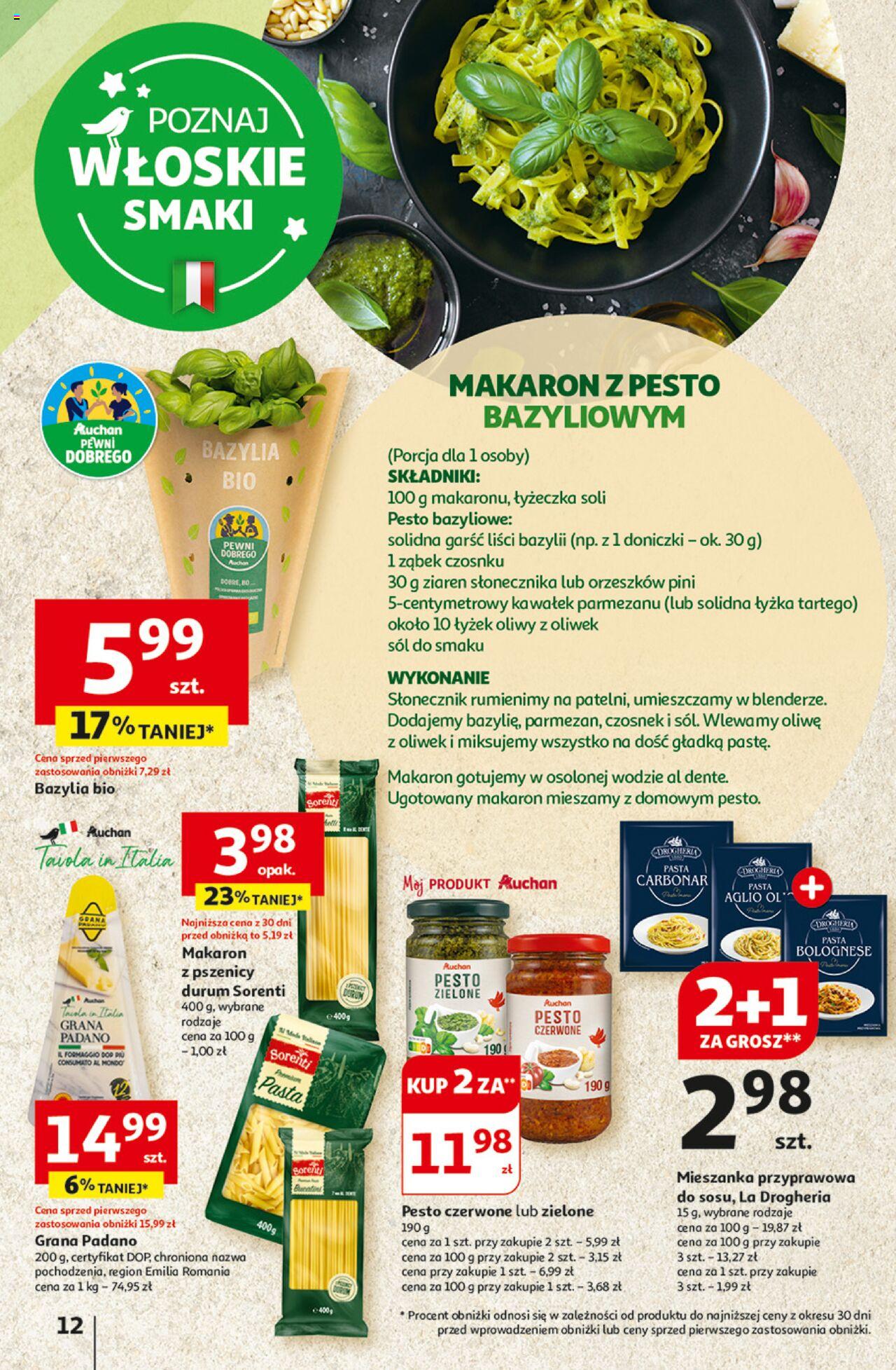 Auchan Jeszcze Lepsze Ceny Hipermarket Gazetka ważna od 01.08.2024 do 07.08.2024 strona 14