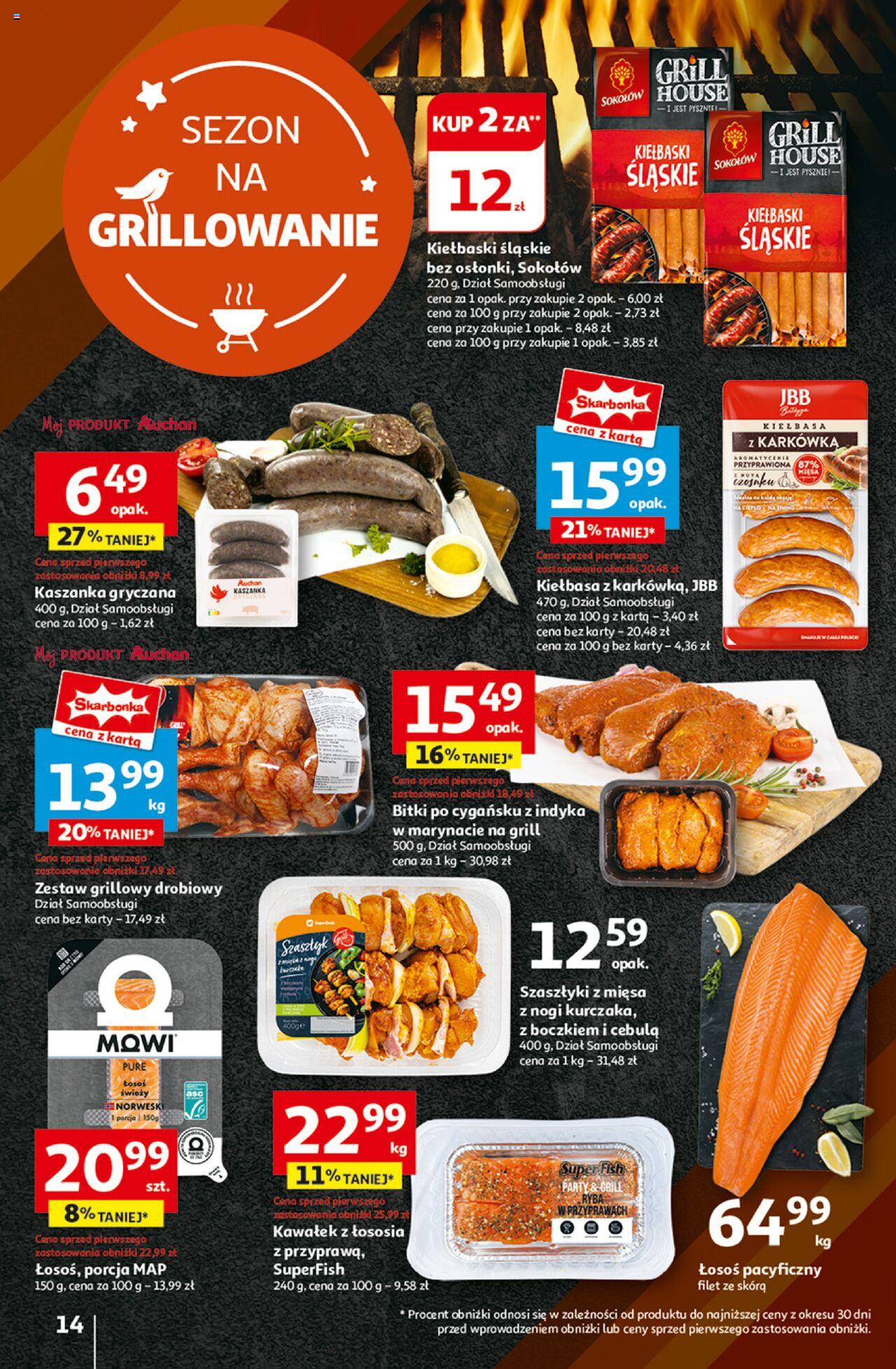 Auchan Jeszcze Lepsze Ceny Hipermarket Gazetka ważna od 01.08.2024 do 07.08.2024 strona 16