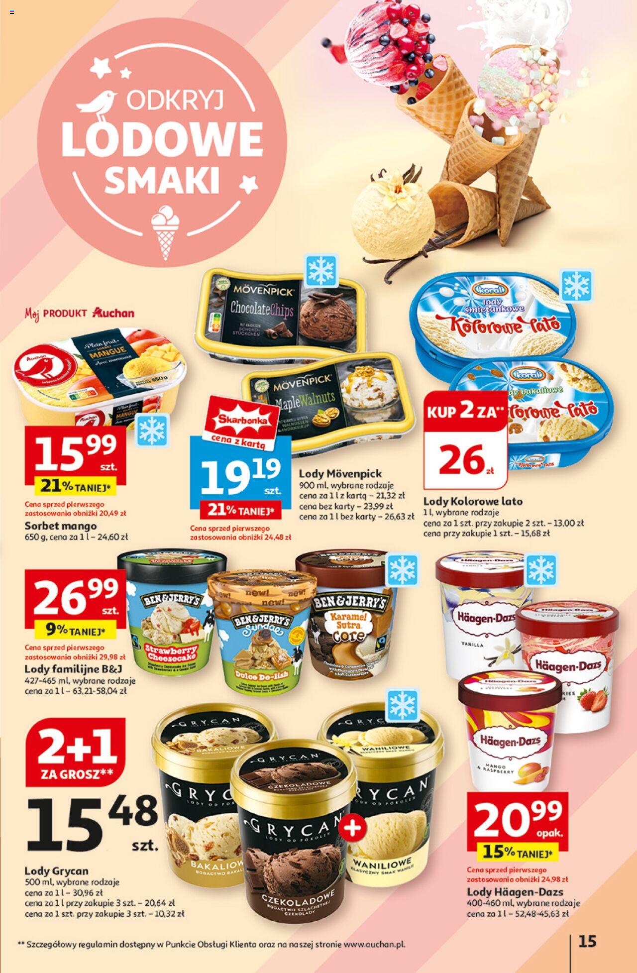 Auchan Jeszcze Lepsze Ceny Hipermarket Gazetka ważna od 01.08.2024 do 07.08.2024 strona 17