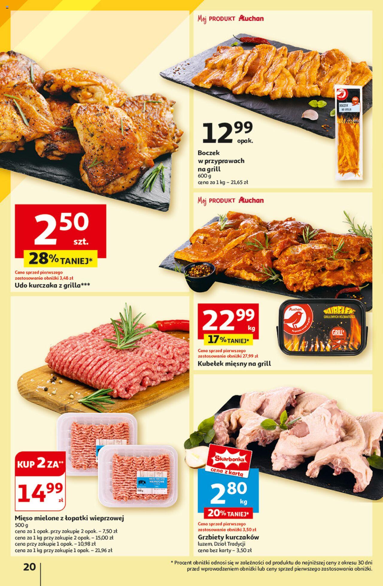 Auchan Jeszcze Lepsze Ceny Hipermarket Gazetka ważna od 01.08.2024 do 07.08.2024 strona 22