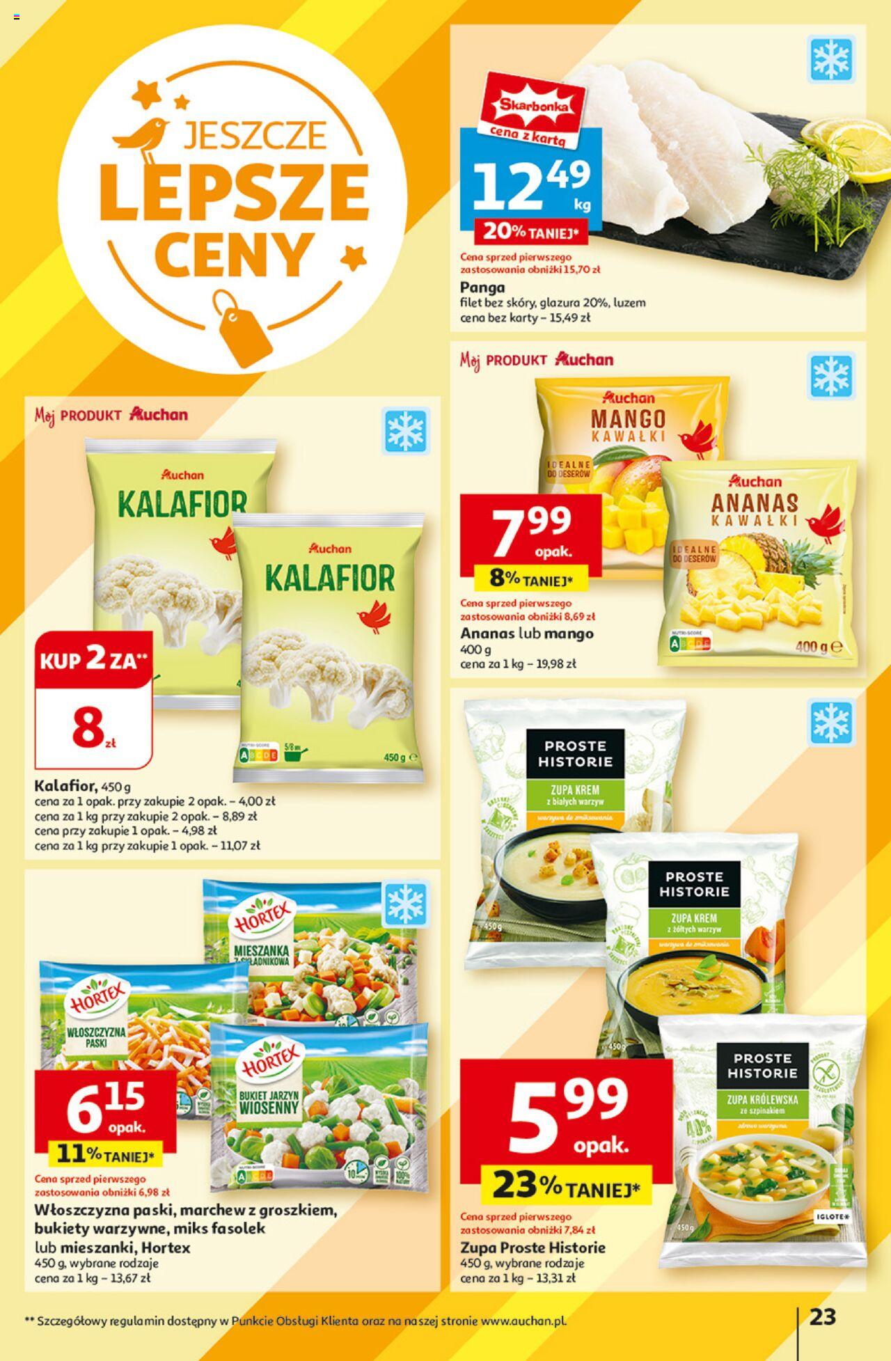 Auchan Jeszcze Lepsze Ceny Hipermarket Gazetka ważna od 01.08.2024 do 07.08.2024 strona 25