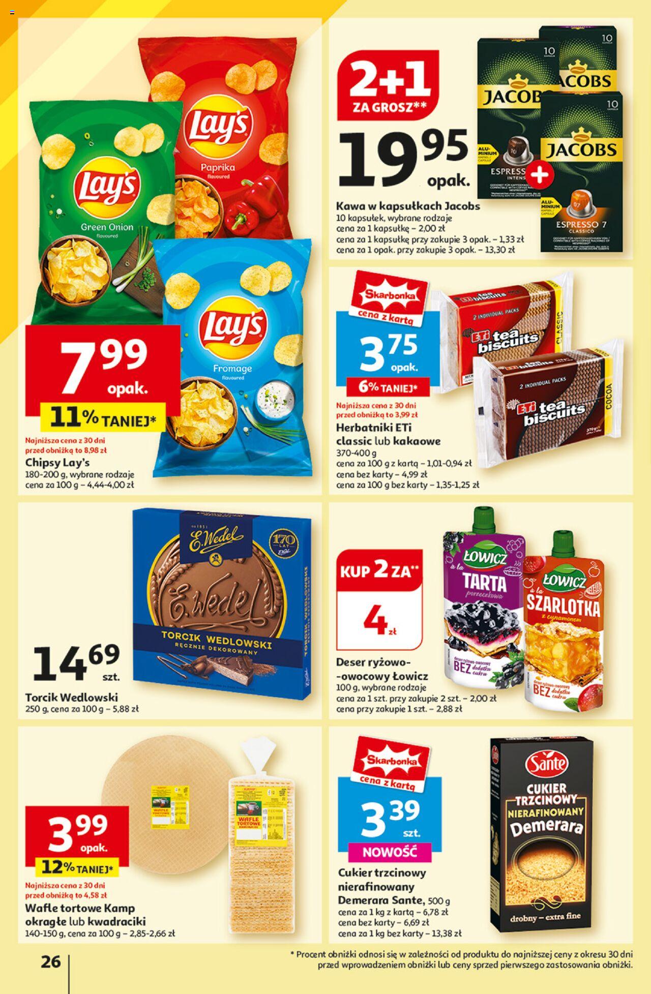 Auchan Jeszcze Lepsze Ceny Hipermarket Gazetka ważna od 01.08.2024 do 07.08.2024 strona 28