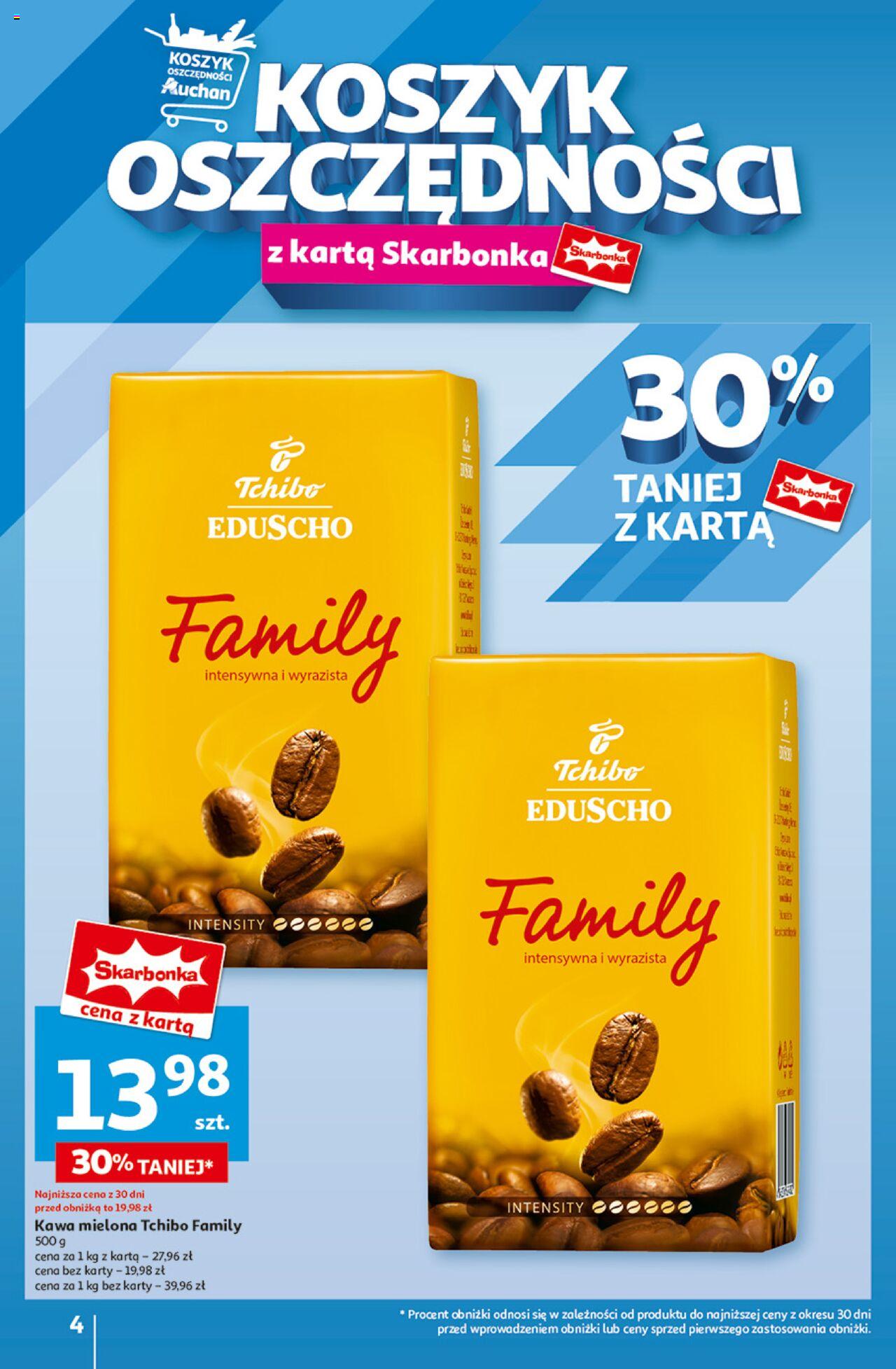 Auchan Jeszcze Lepsze Ceny Hipermarket Gazetka ważna od 01.08.2024 do 07.08.2024 strona 4