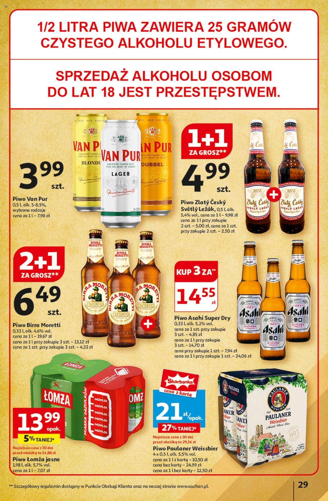 Auchan Jeszcze Lepsze Ceny Hipermarket Gazetka ważna od 01.08.2024 do 07.08.2024 strona 31