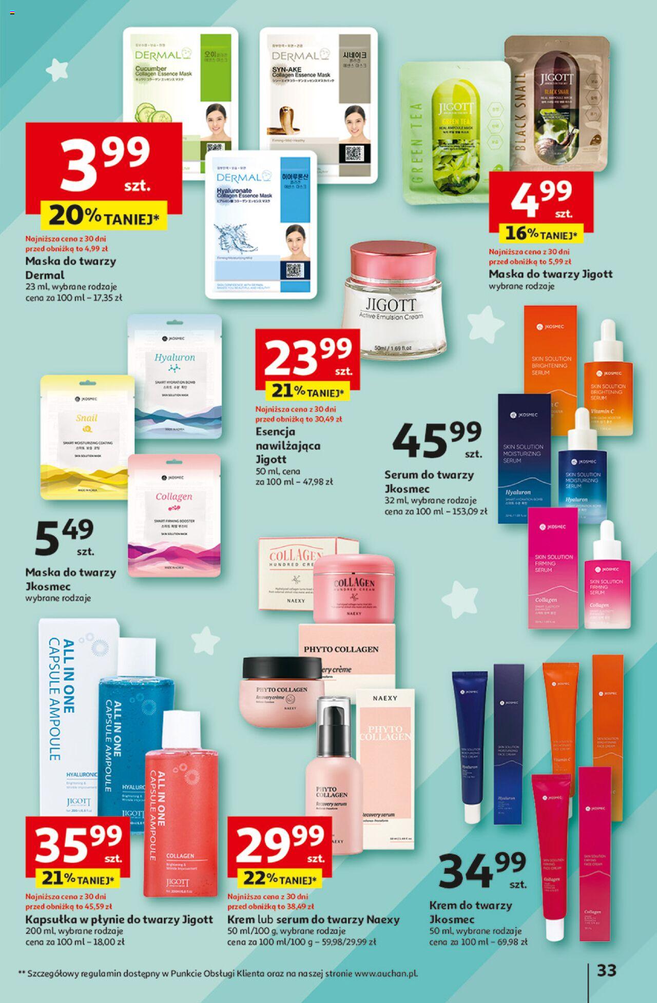 Auchan Jeszcze Lepsze Ceny Hipermarket Gazetka ważna od 01.08.2024 do 07.08.2024 strona 35