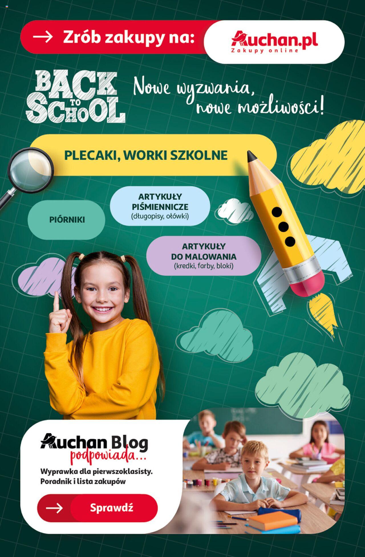 Auchan Jeszcze Lepsze Ceny Hipermarket Gazetka ważna od 01.08.2024 do 07.08.2024 strona 40