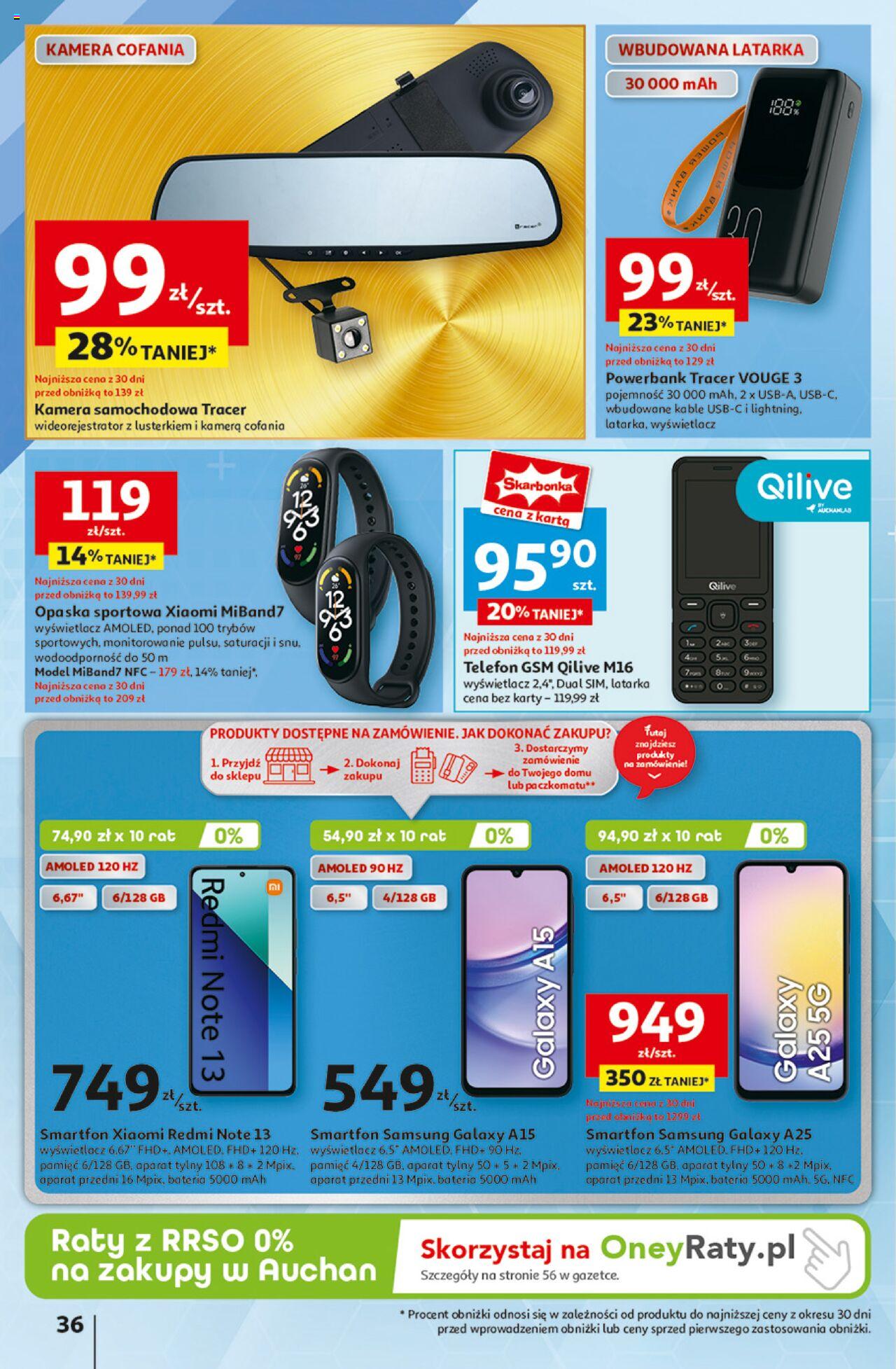 Auchan Jeszcze Lepsze Ceny Hipermarket Gazetka ważna od 01.08.2024 do 07.08.2024 strona 44