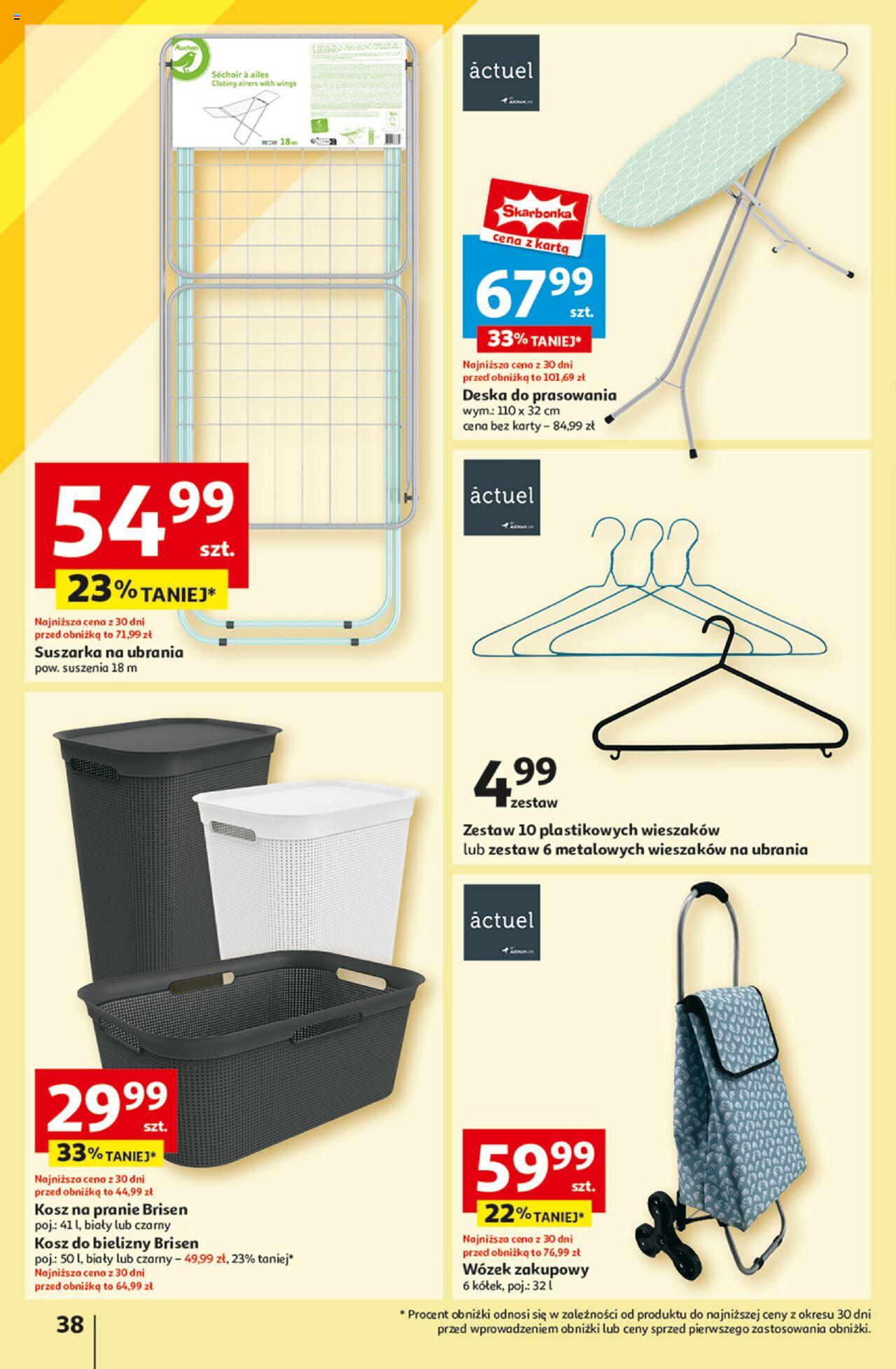 Auchan Jeszcze Lepsze Ceny Hipermarket Gazetka ważna od 01.08.2024 do 07.08.2024 strona 46