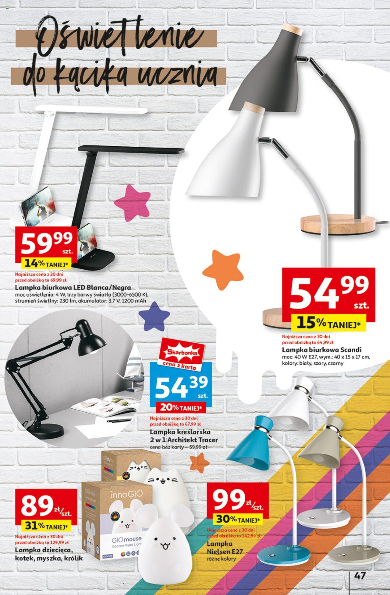 Auchan Jeszcze Lepsze Ceny Hipermarket Gazetka ważna od 01.08.2024 do 07.08.2024 strona 54