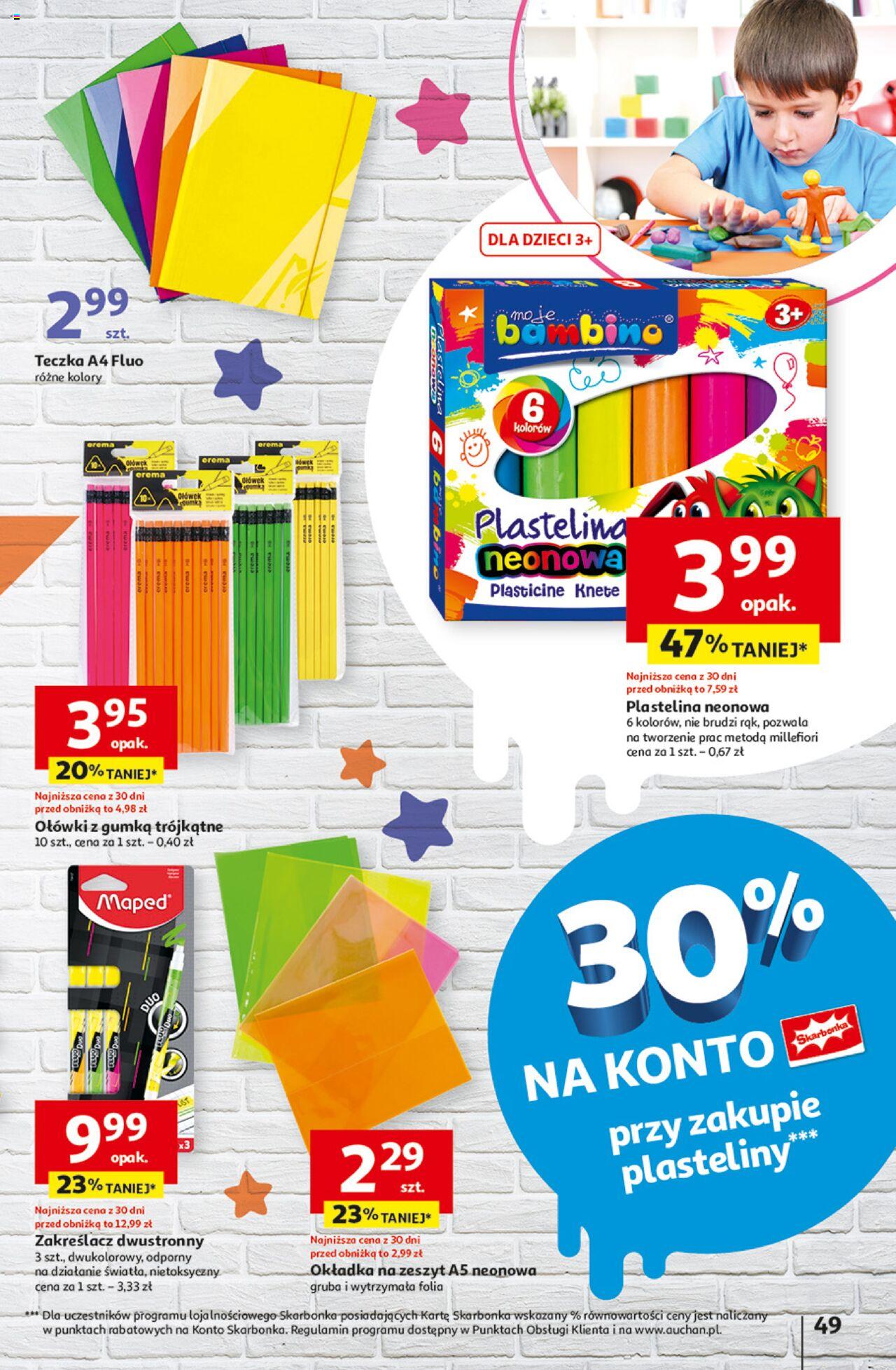 Auchan Jeszcze Lepsze Ceny Hipermarket Gazetka ważna od 01.08.2024 do 07.08.2024 strona 56