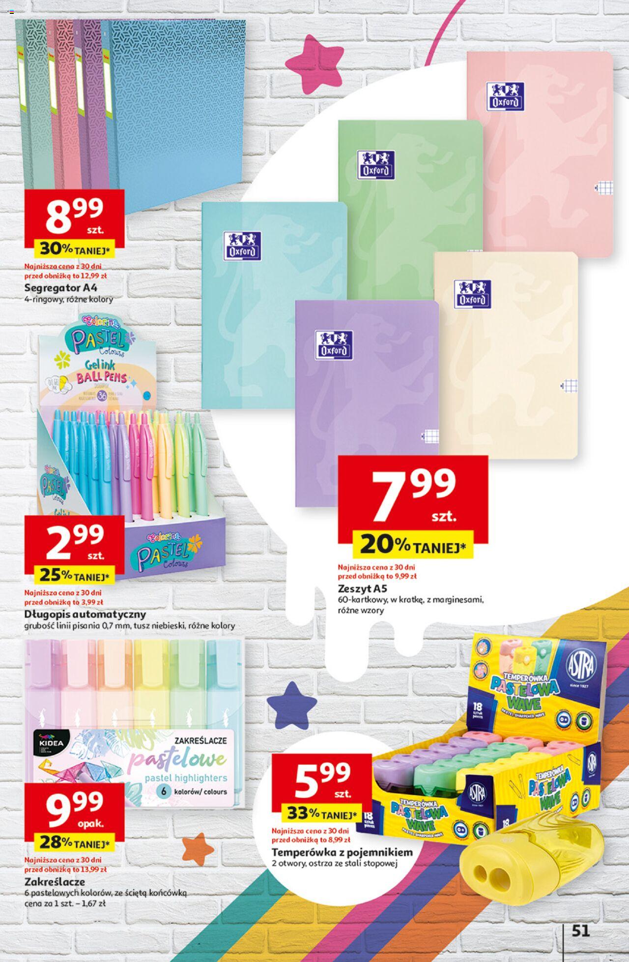 Auchan Jeszcze Lepsze Ceny Hipermarket Gazetka ważna od 01.08.2024 do 07.08.2024 strona 58