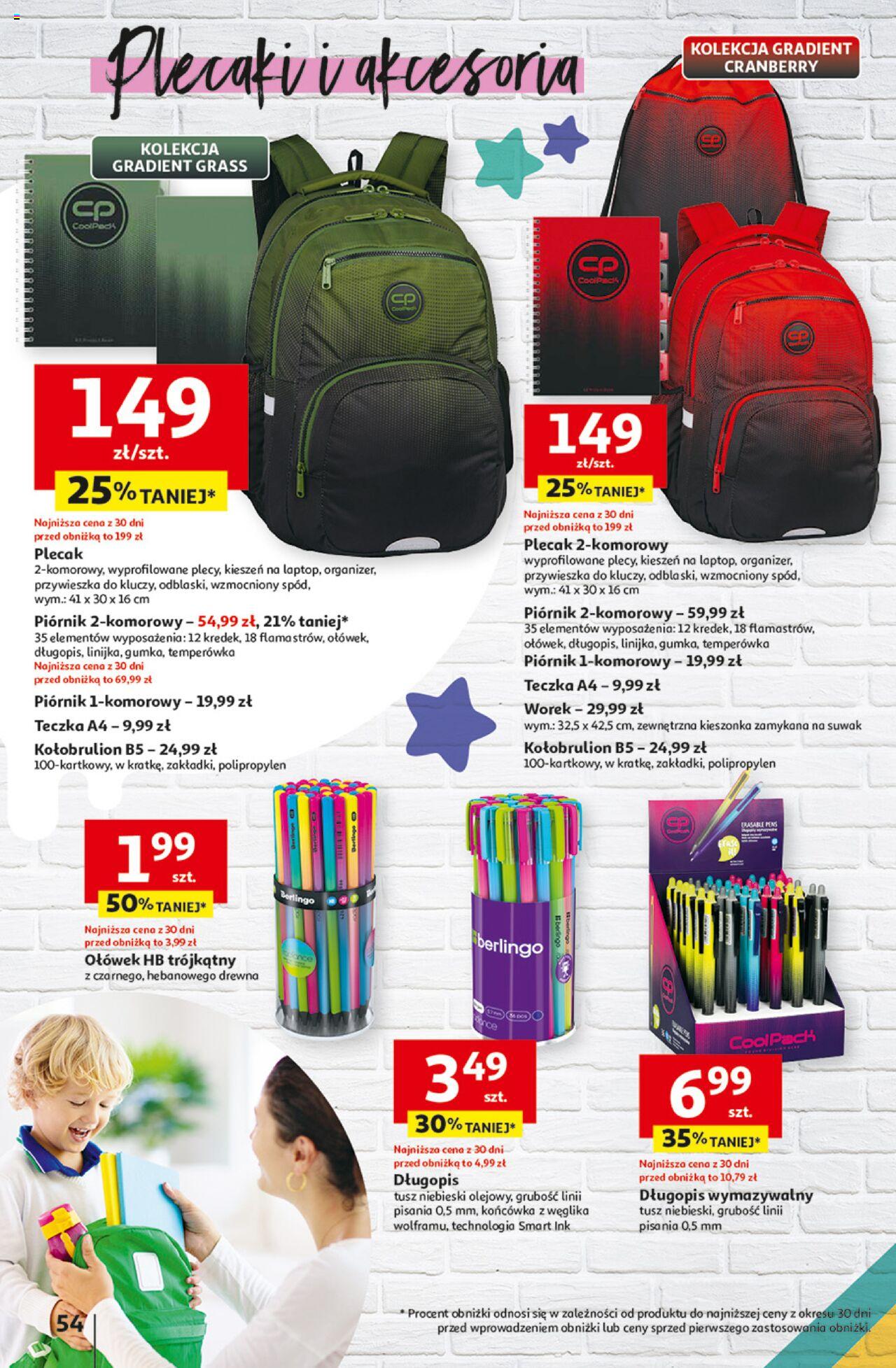Auchan Jeszcze Lepsze Ceny Hipermarket Gazetka ważna od 01.08.2024 do 07.08.2024 strona 61