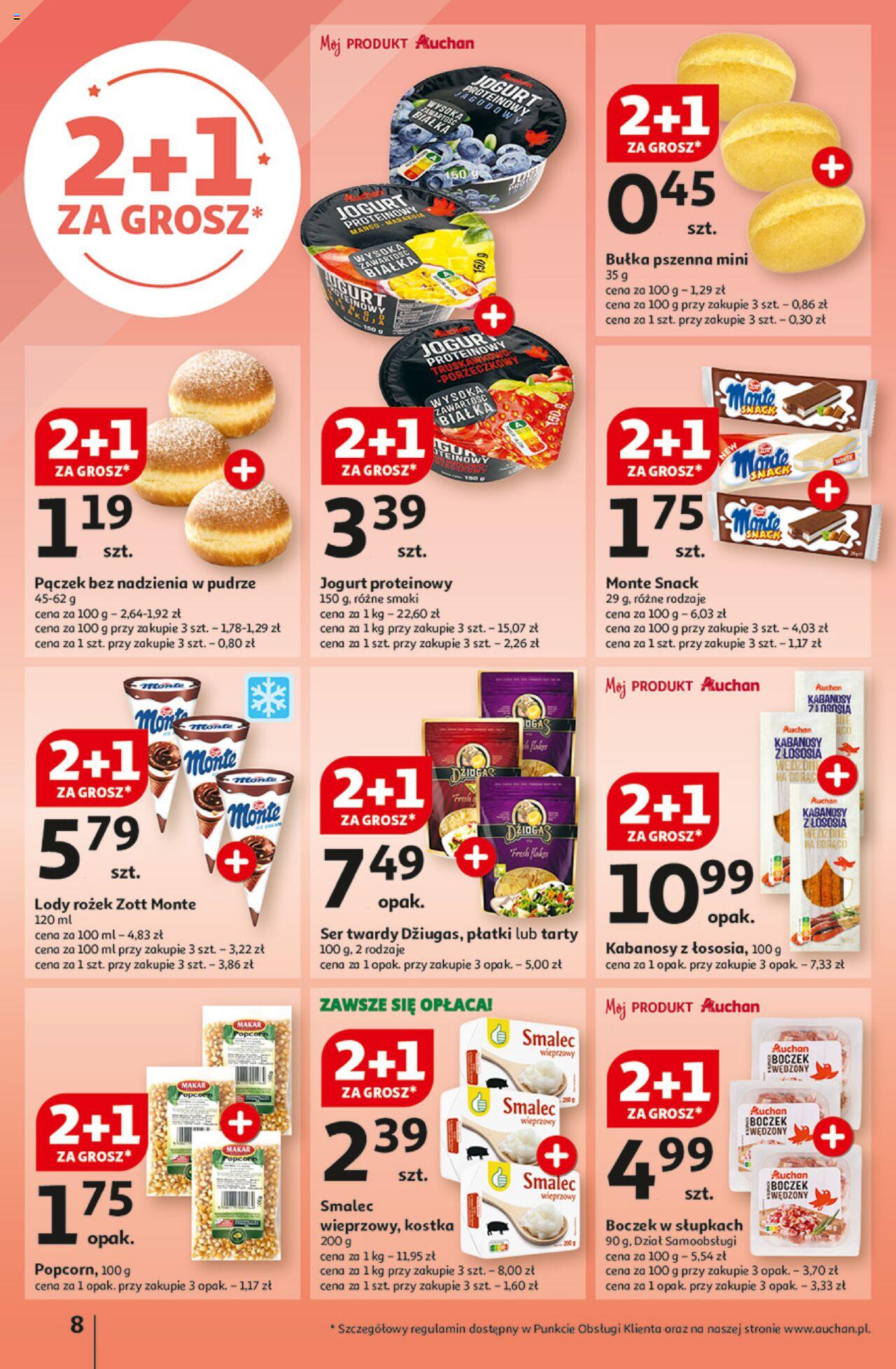 Auchan Jeszcze Lepsze Ceny Hipermarket Gazetka ważna od 01.08.2024 do 07.08.2024 strona 10