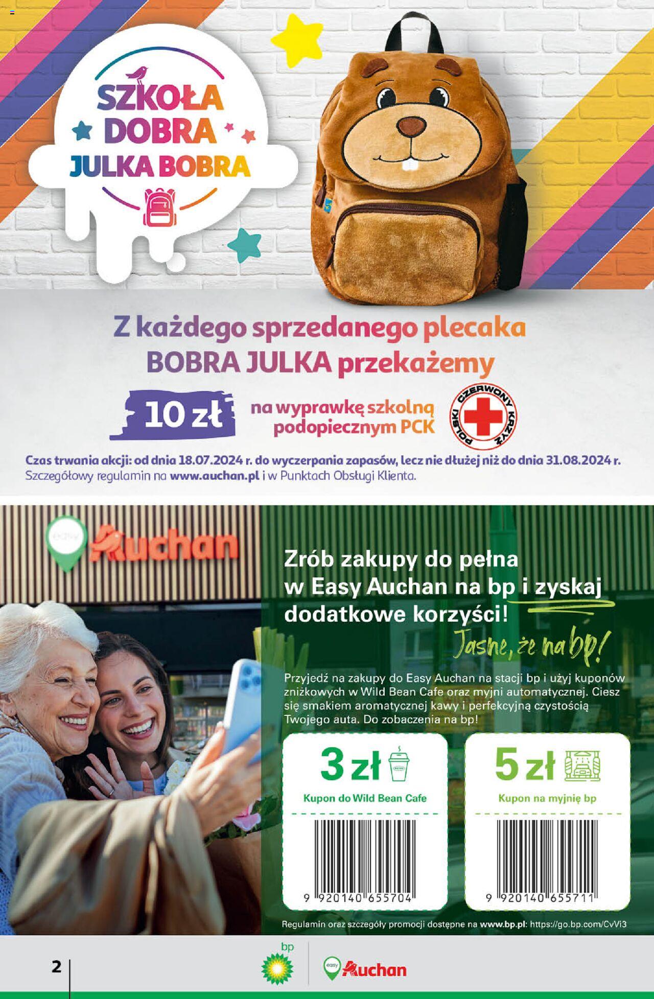 Auchan Jeszcze Lepsze Ceny Hipermarket Gazetka ważna  od 16.08.2024 do 21.08.2024 strona 2