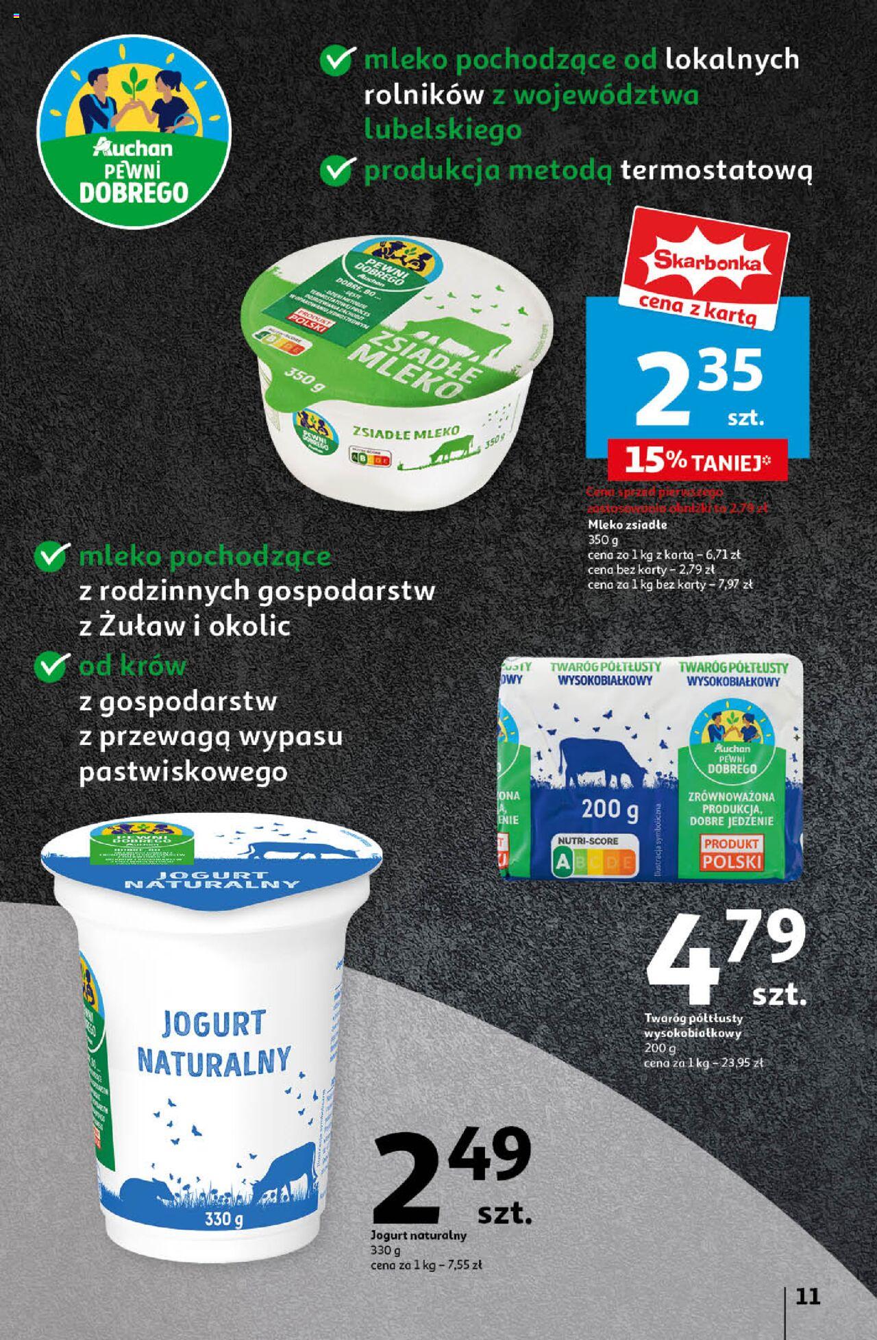 Auchan Jeszcze Lepsze Ceny Hipermarket Gazetka ważna  od 16.08.2024 do 21.08.2024 strona 13