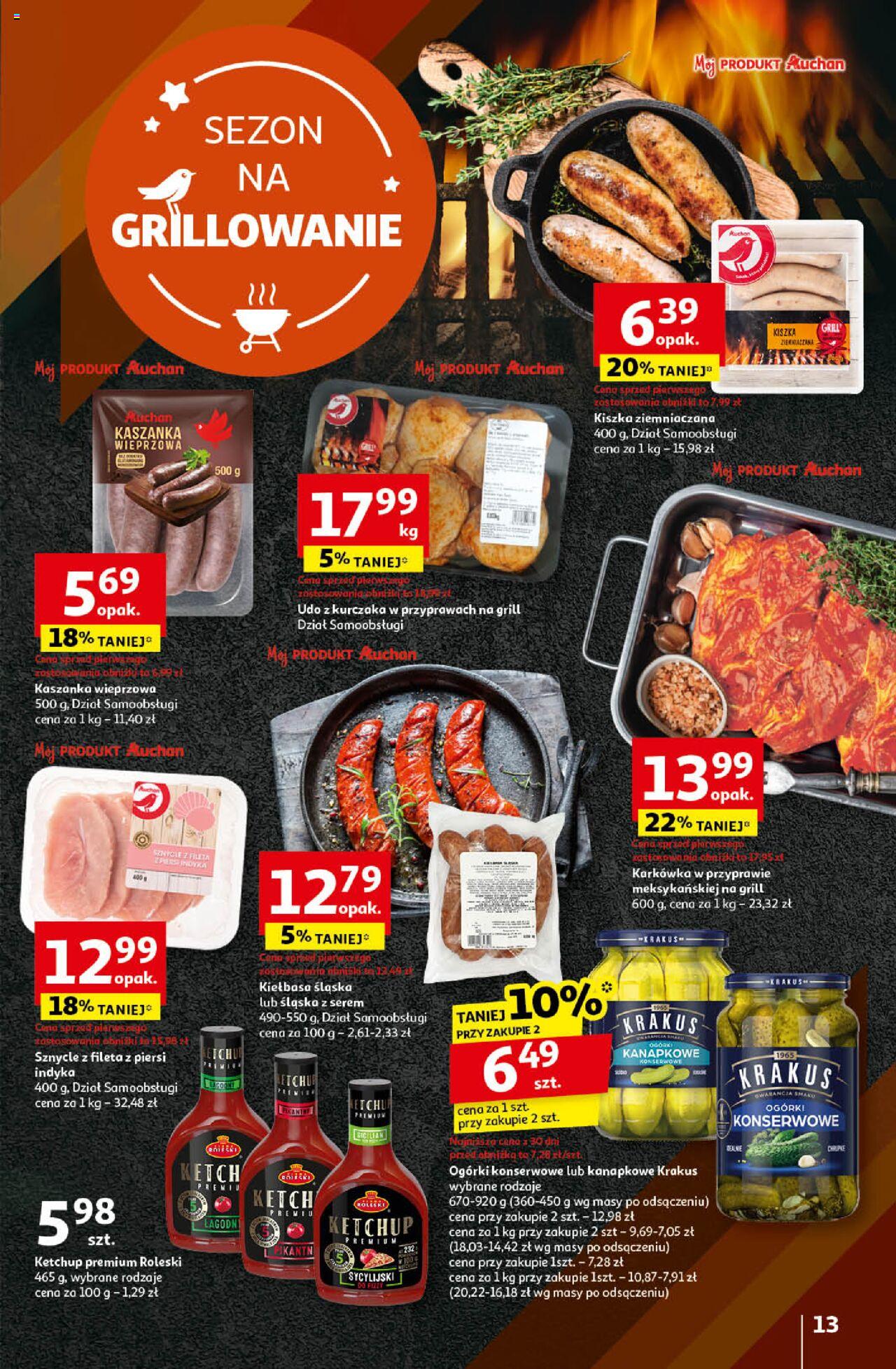 Auchan Jeszcze Lepsze Ceny Hipermarket Gazetka ważna  od 16.08.2024 do 21.08.2024 strona 15