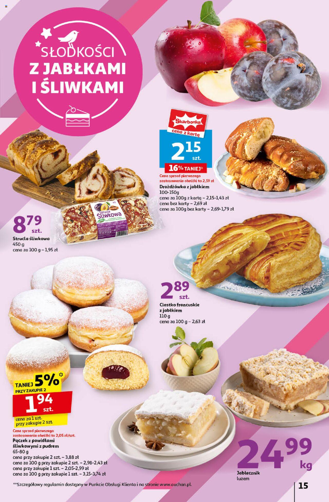 Auchan Jeszcze Lepsze Ceny Hipermarket Gazetka ważna  od 16.08.2024 do 21.08.2024 strona 17
