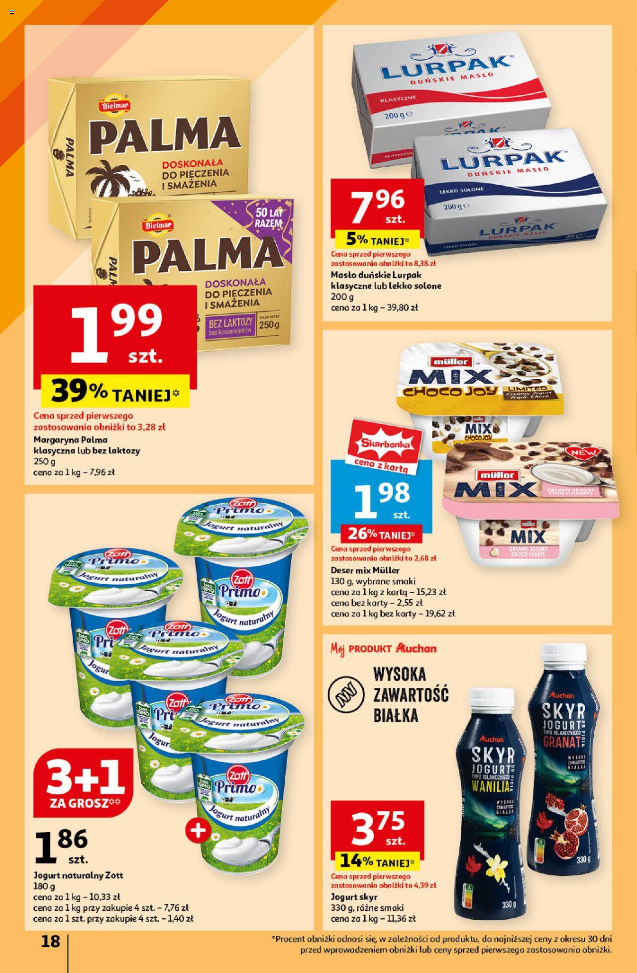 Auchan Jeszcze Lepsze Ceny Hipermarket Gazetka ważna  od 16.08.2024 do 21.08.2024 strona 20