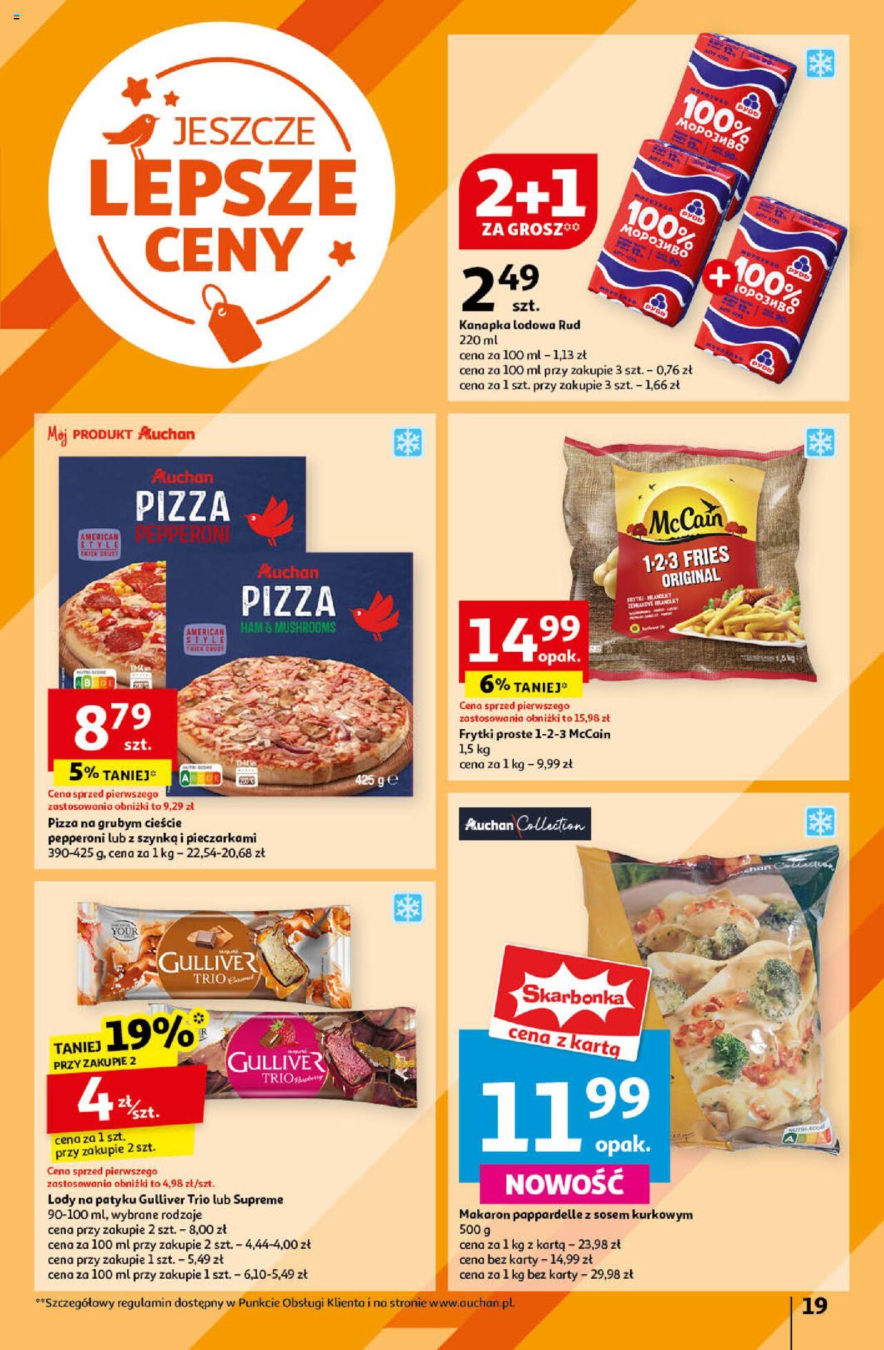 Auchan Jeszcze Lepsze Ceny Hipermarket Gazetka ważna  od 16.08.2024 do 21.08.2024 strona 21