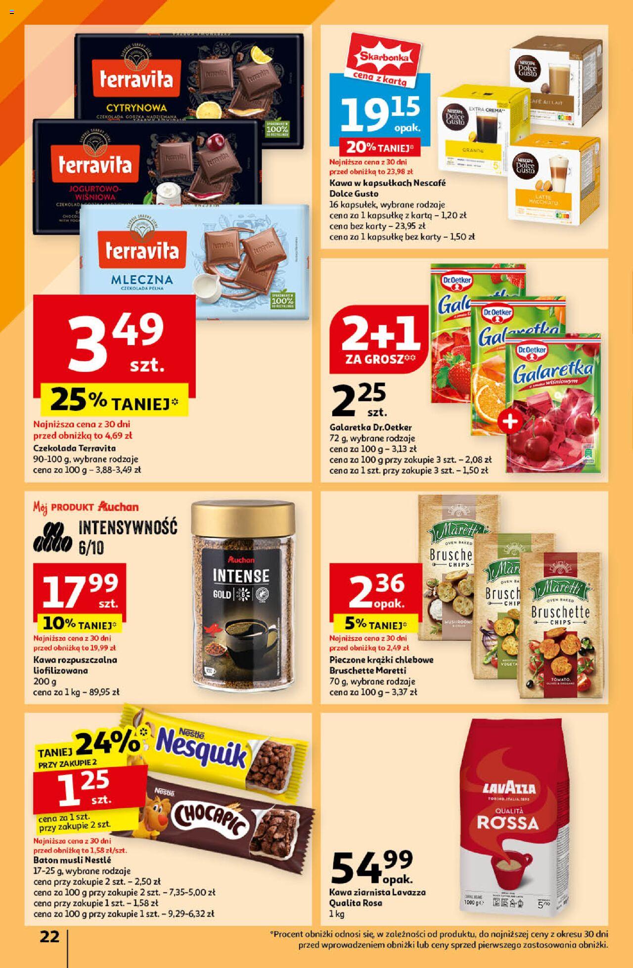 Auchan Jeszcze Lepsze Ceny Hipermarket Gazetka ważna  od 16.08.2024 do 21.08.2024 strona 24