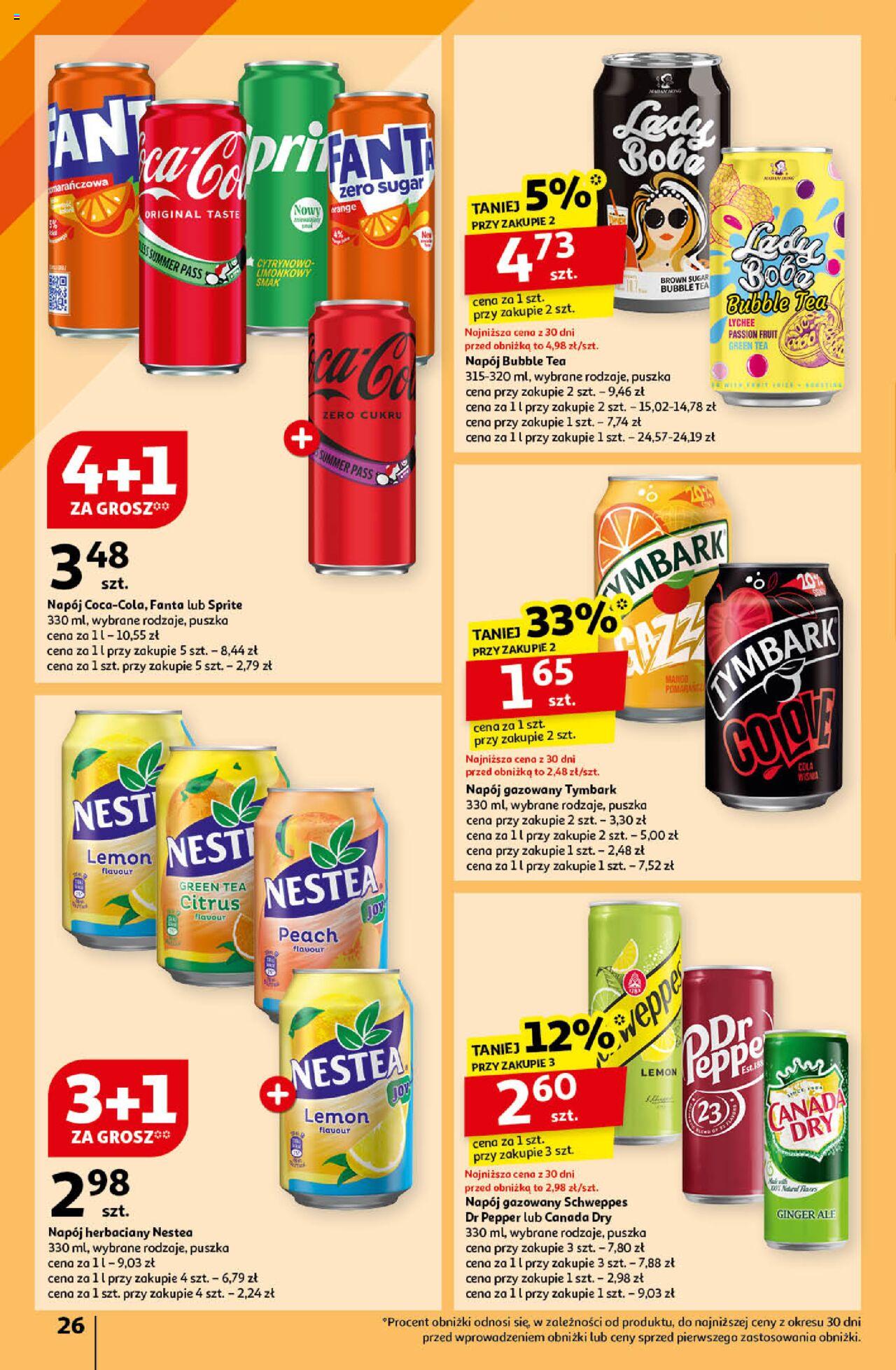 Auchan Jeszcze Lepsze Ceny Hipermarket Gazetka ważna  od 16.08.2024 do 21.08.2024 strona 28