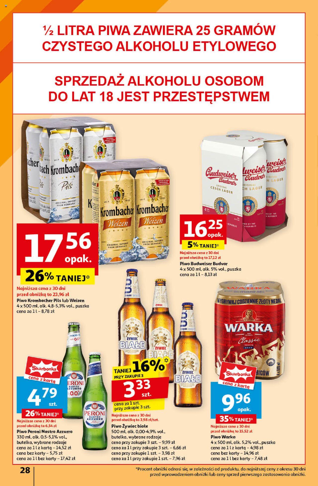 Auchan Jeszcze Lepsze Ceny Hipermarket Gazetka ważna  od 16.08.2024 do 21.08.2024 strona 30