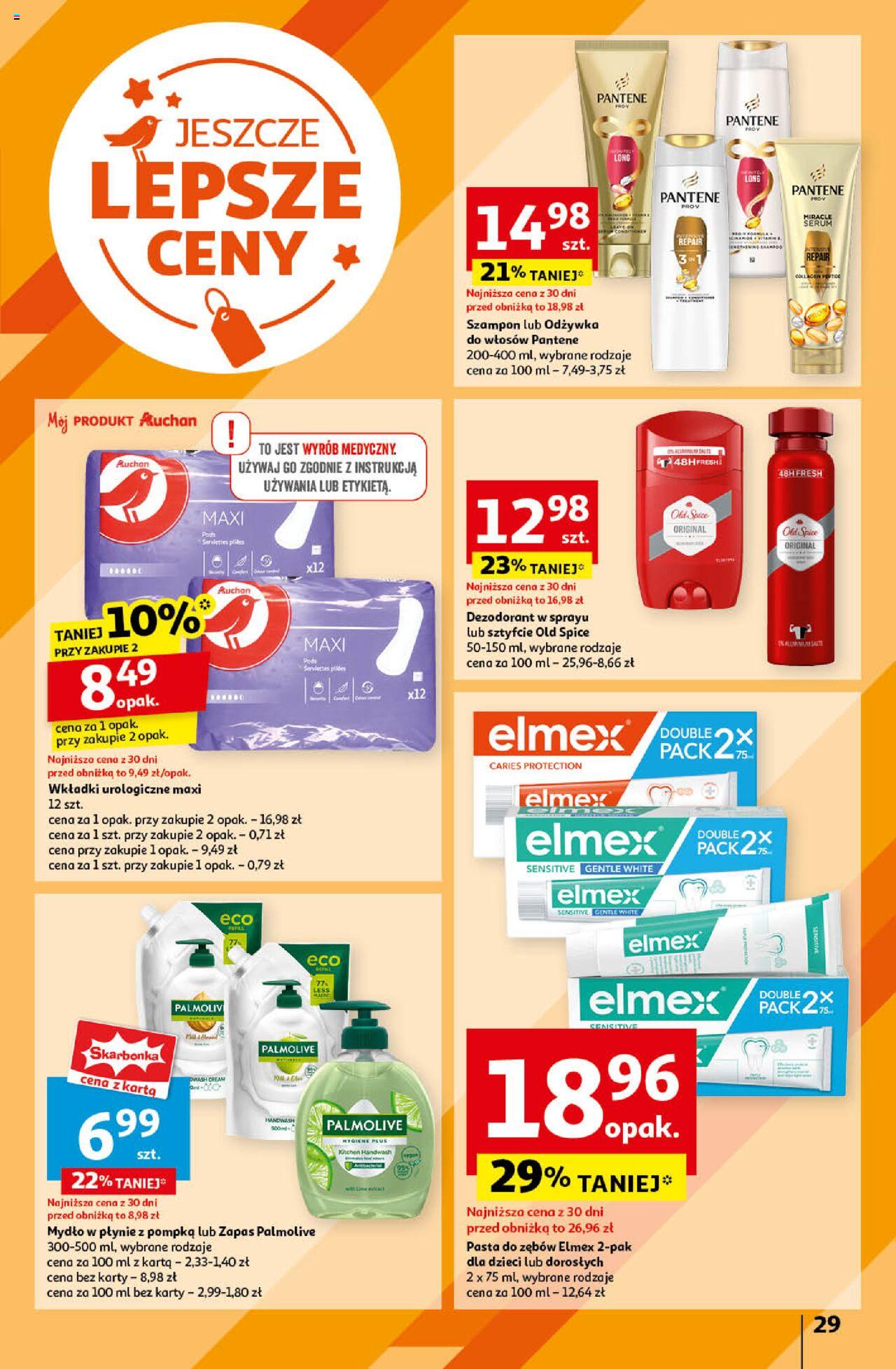 Auchan Jeszcze Lepsze Ceny Hipermarket Gazetka ważna  od 16.08.2024 do 21.08.2024 strona 31