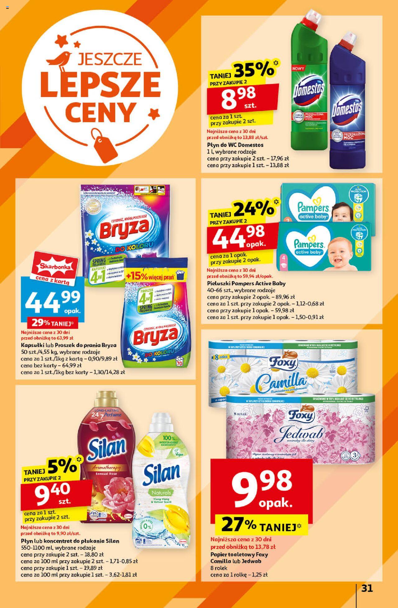Auchan Jeszcze Lepsze Ceny Hipermarket Gazetka ważna  od 16.08.2024 do 21.08.2024 strona 33