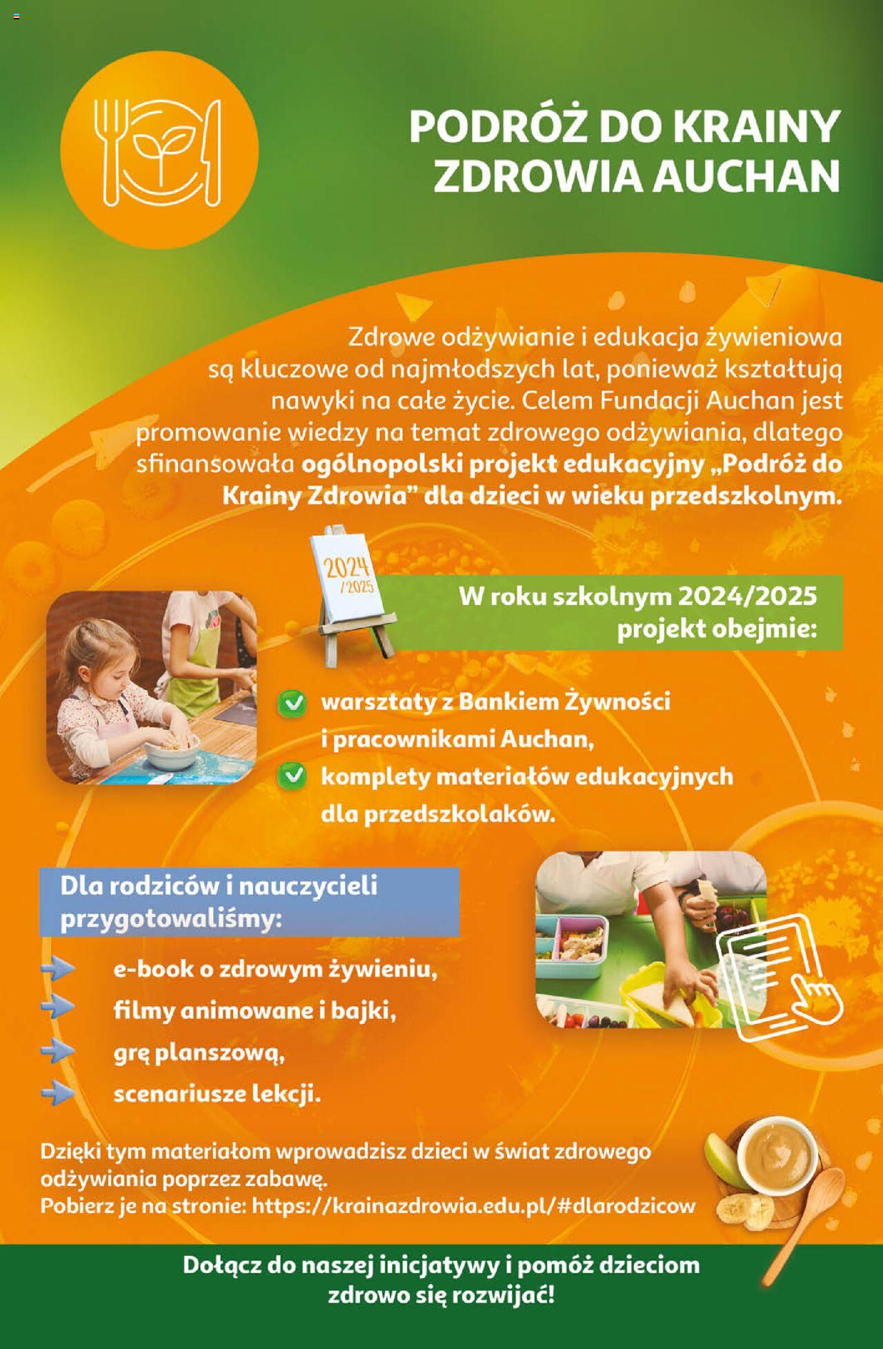 Auchan Jeszcze Lepsze Ceny Hipermarket Gazetka ważna  od 16.08.2024 do 21.08.2024 strona 37