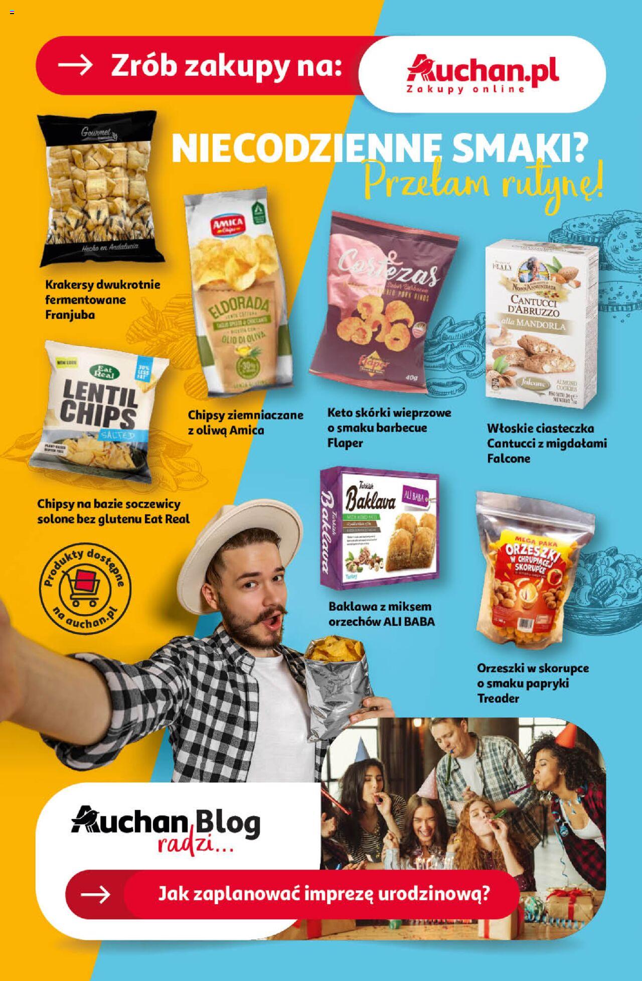 Auchan Jeszcze Lepsze Ceny Hipermarket Gazetka ważna  od 16.08.2024 do 21.08.2024 strona 38