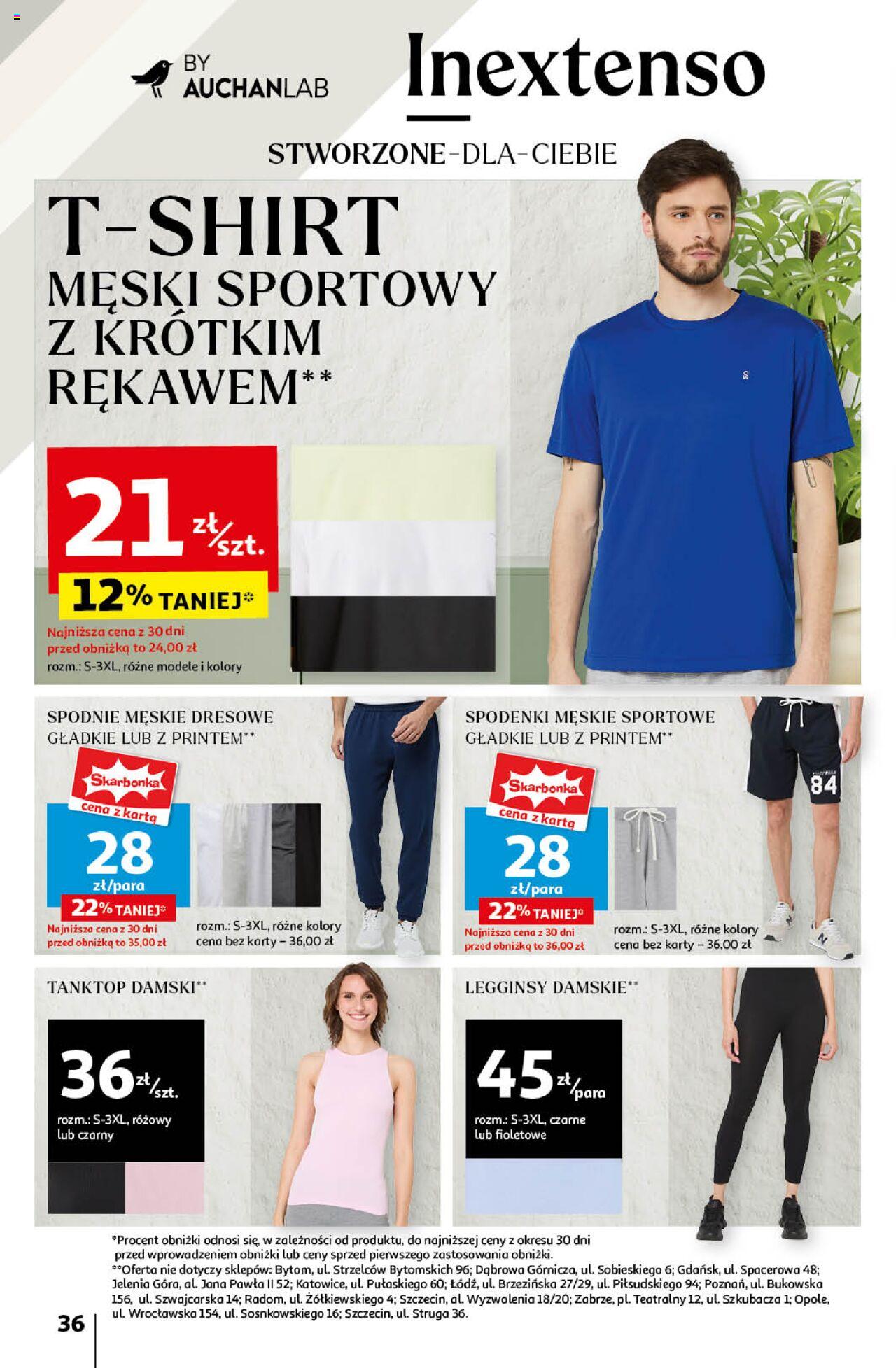 Auchan Jeszcze Lepsze Ceny Hipermarket Gazetka ważna  od 16.08.2024 do 21.08.2024 strona 44