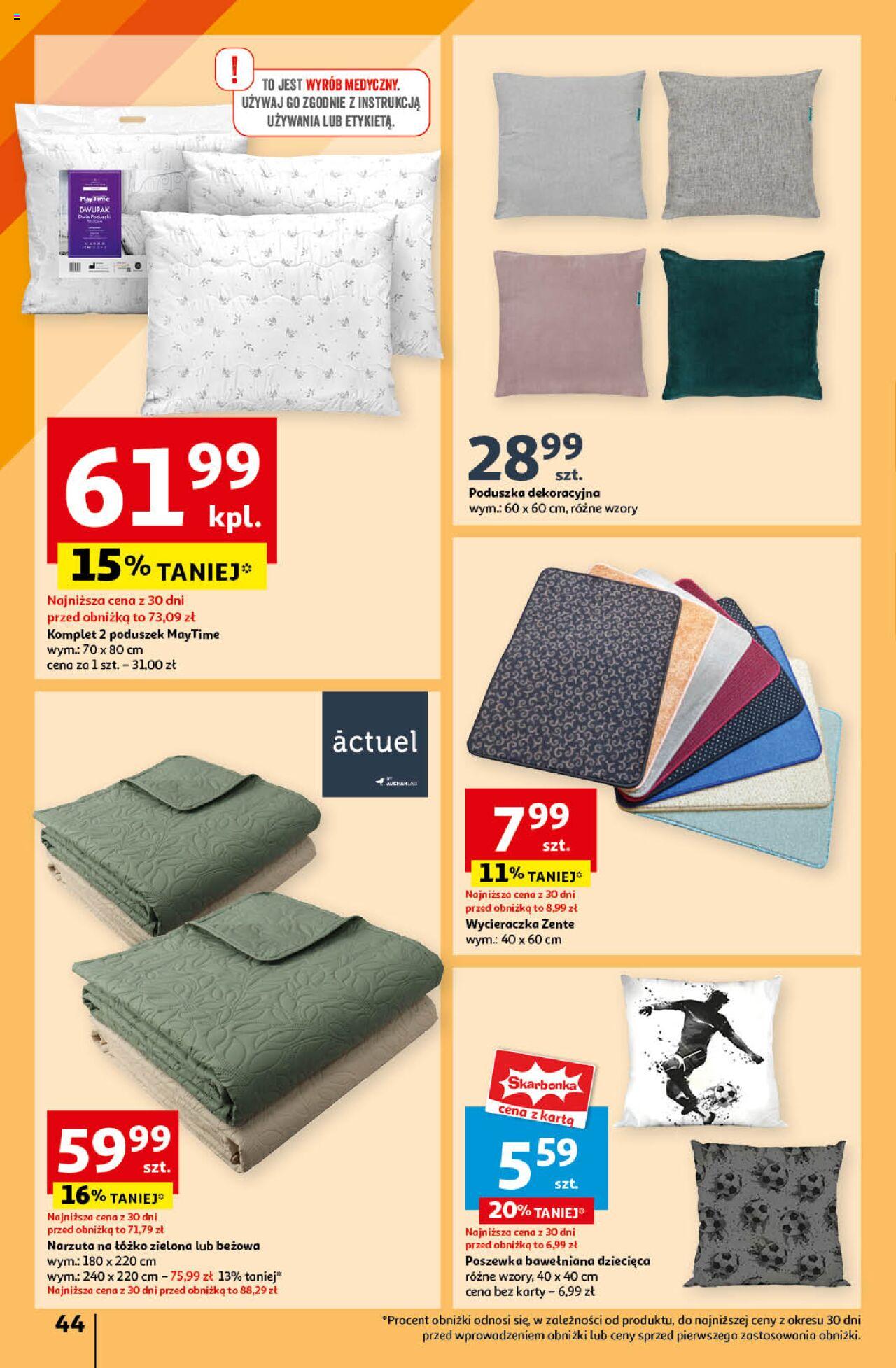 Auchan Jeszcze Lepsze Ceny Hipermarket Gazetka ważna  od 16.08.2024 do 21.08.2024 strona 51