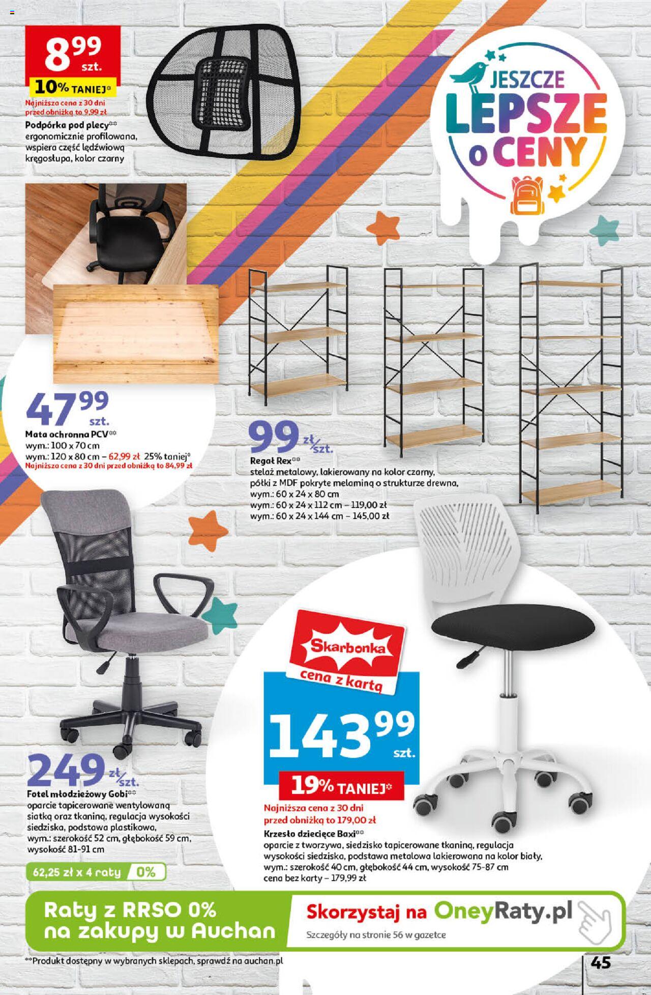 Auchan Jeszcze Lepsze Ceny Hipermarket Gazetka ważna  od 16.08.2024 do 21.08.2024 strona 52