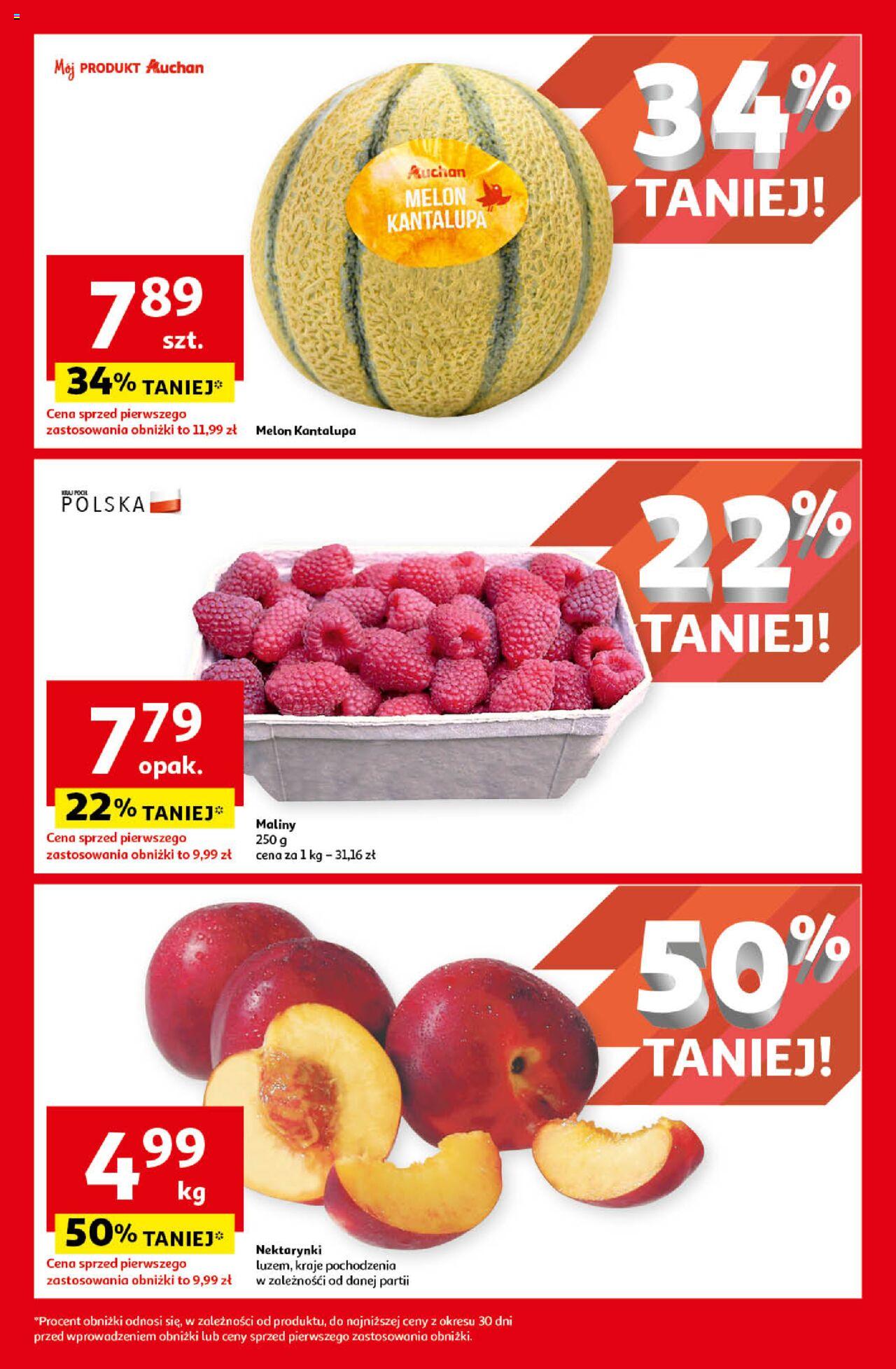 Auchan Jeszcze Lepsze Ceny Hipermarket Gazetka ważna  od 16.08.2024 do 21.08.2024 strona 7