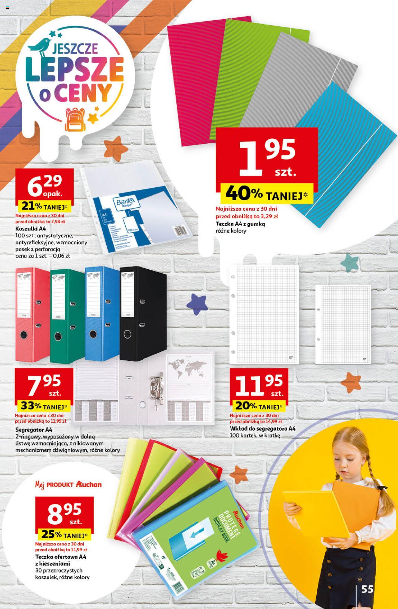 Auchan Jeszcze Lepsze Ceny Hipermarket Gazetka ważna  od 16.08.2024 do 21.08.2024 strona 61
