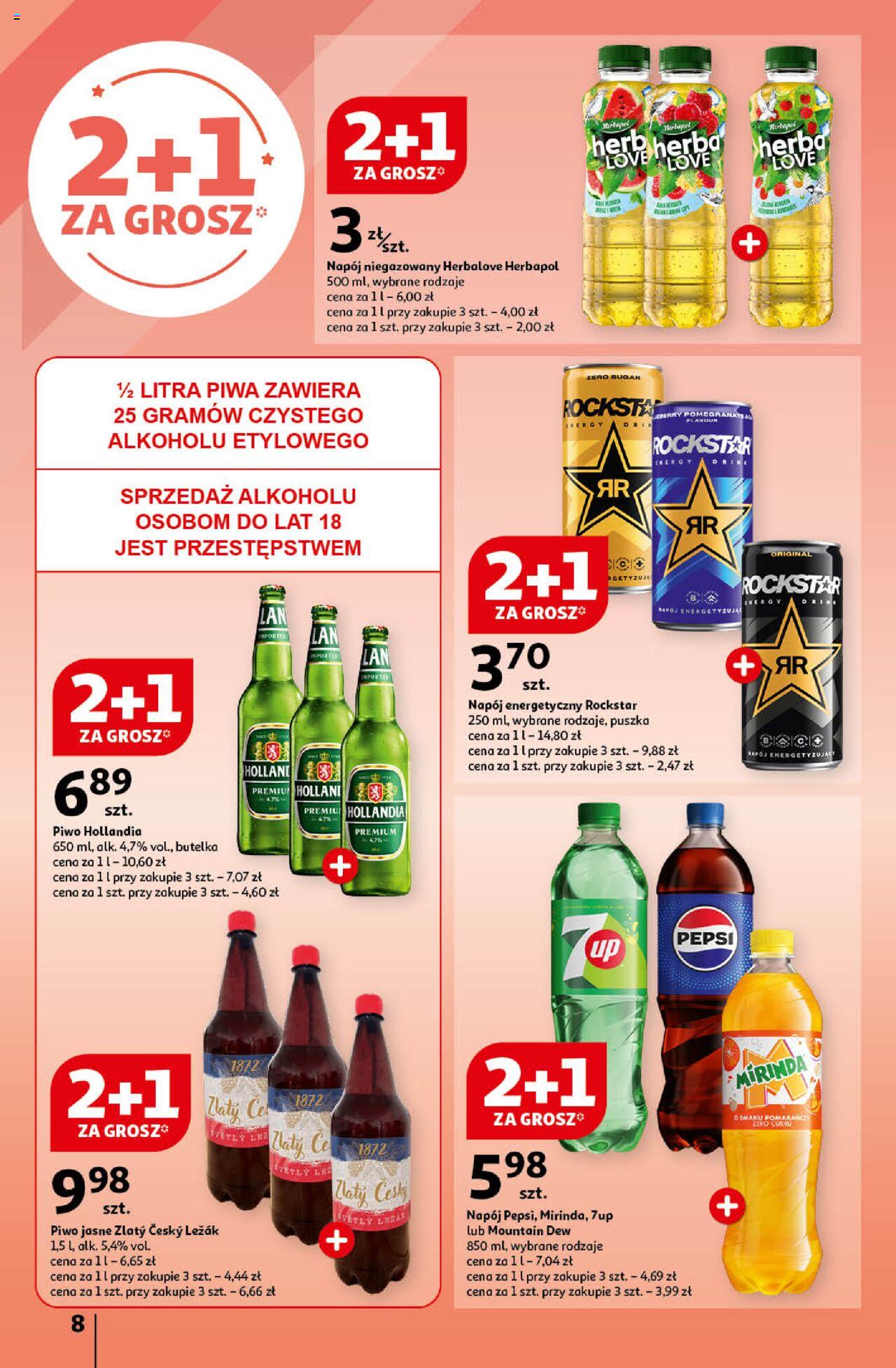 Auchan Jeszcze Lepsze Ceny Hipermarket Gazetka ważna  od 16.08.2024 do 21.08.2024 strona 10