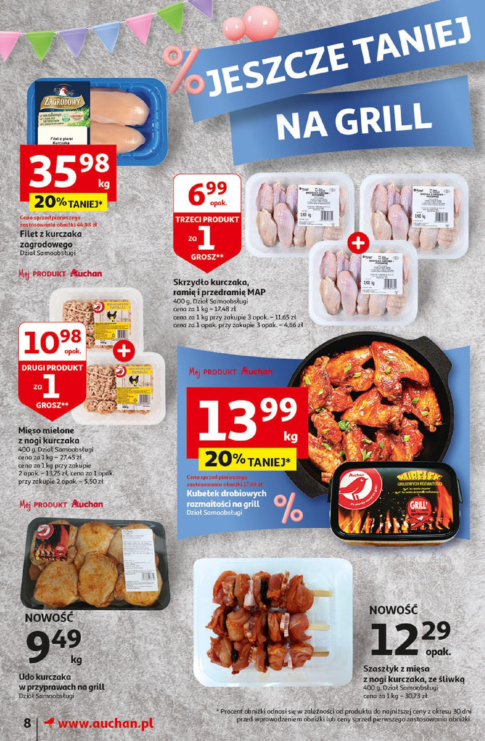 Auchan Jeszcze taniej na urodziny Gazetka ważna od 25.04.2024 do 30.04.2024 strona 6