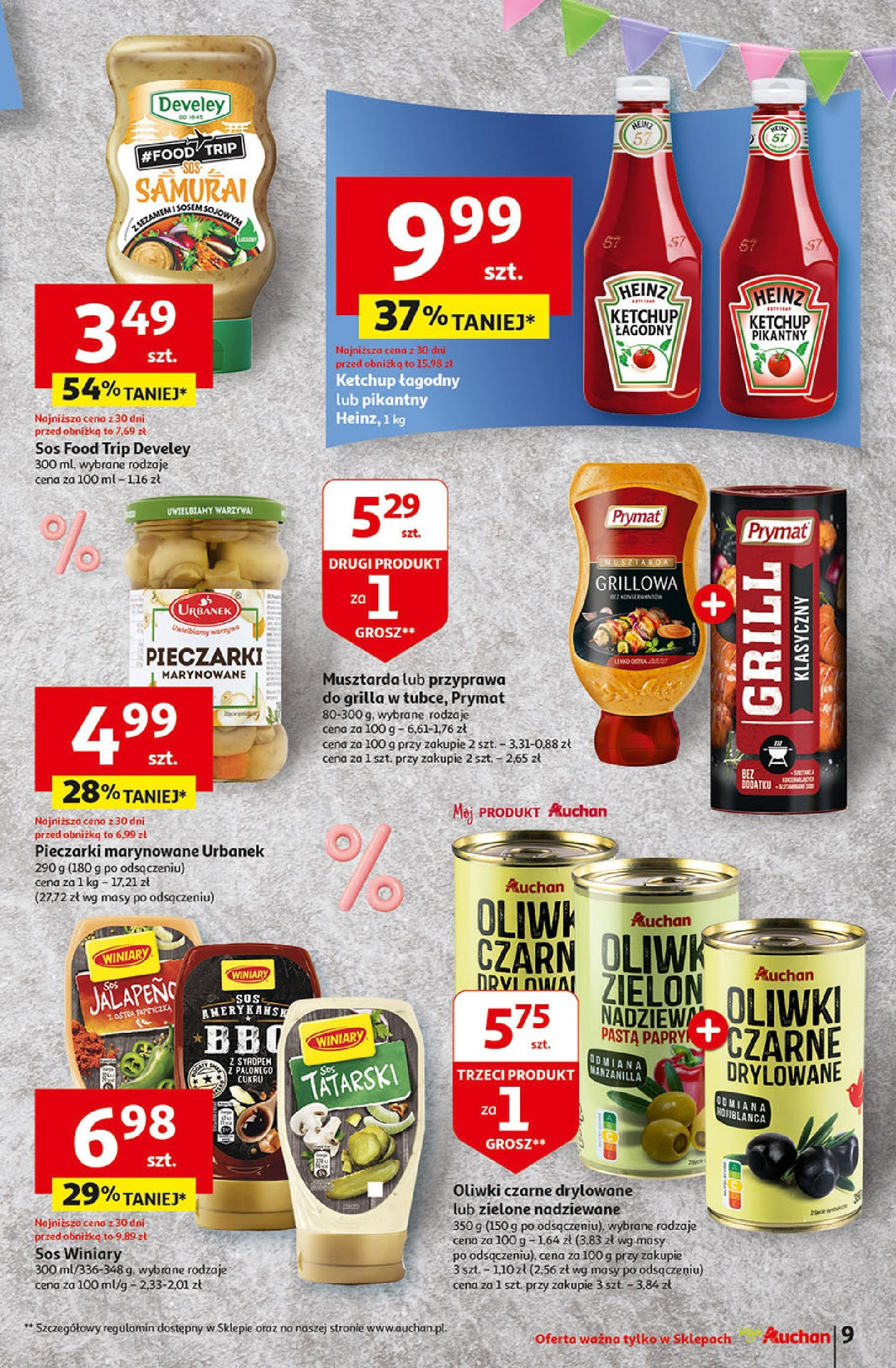 Auchan Jeszcze taniej na urodziny Gazetka ważna od 25.04.2024 do 30.04.2024 strona 7