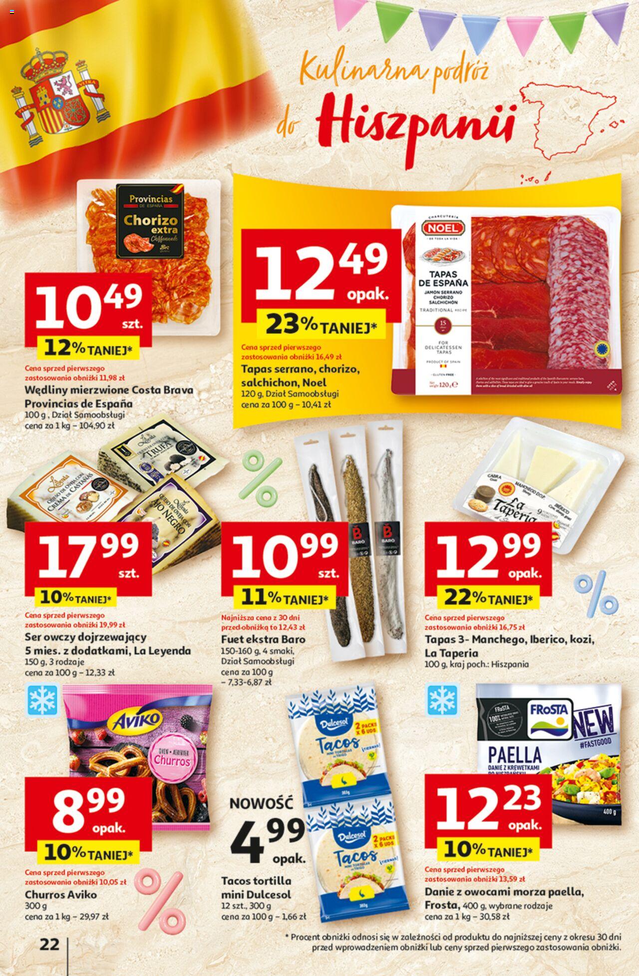 Auchan Jeszcze taniej na urodziny Hipermarket Gazetka ważna od 09.05.2024 do 15.05.2024 strona 22